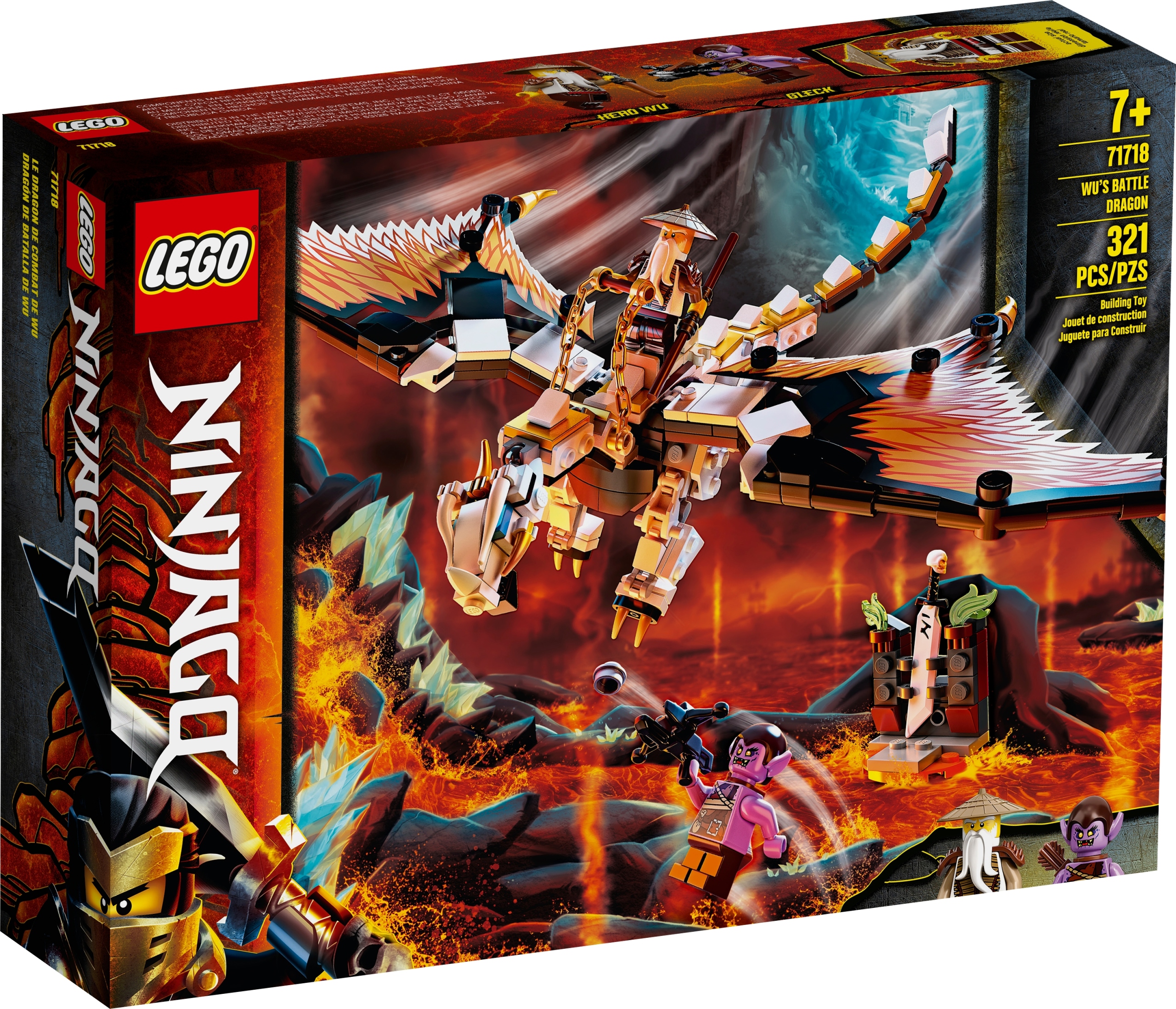 LEGO Ninjago 71718 BOJOWY SMOK WU