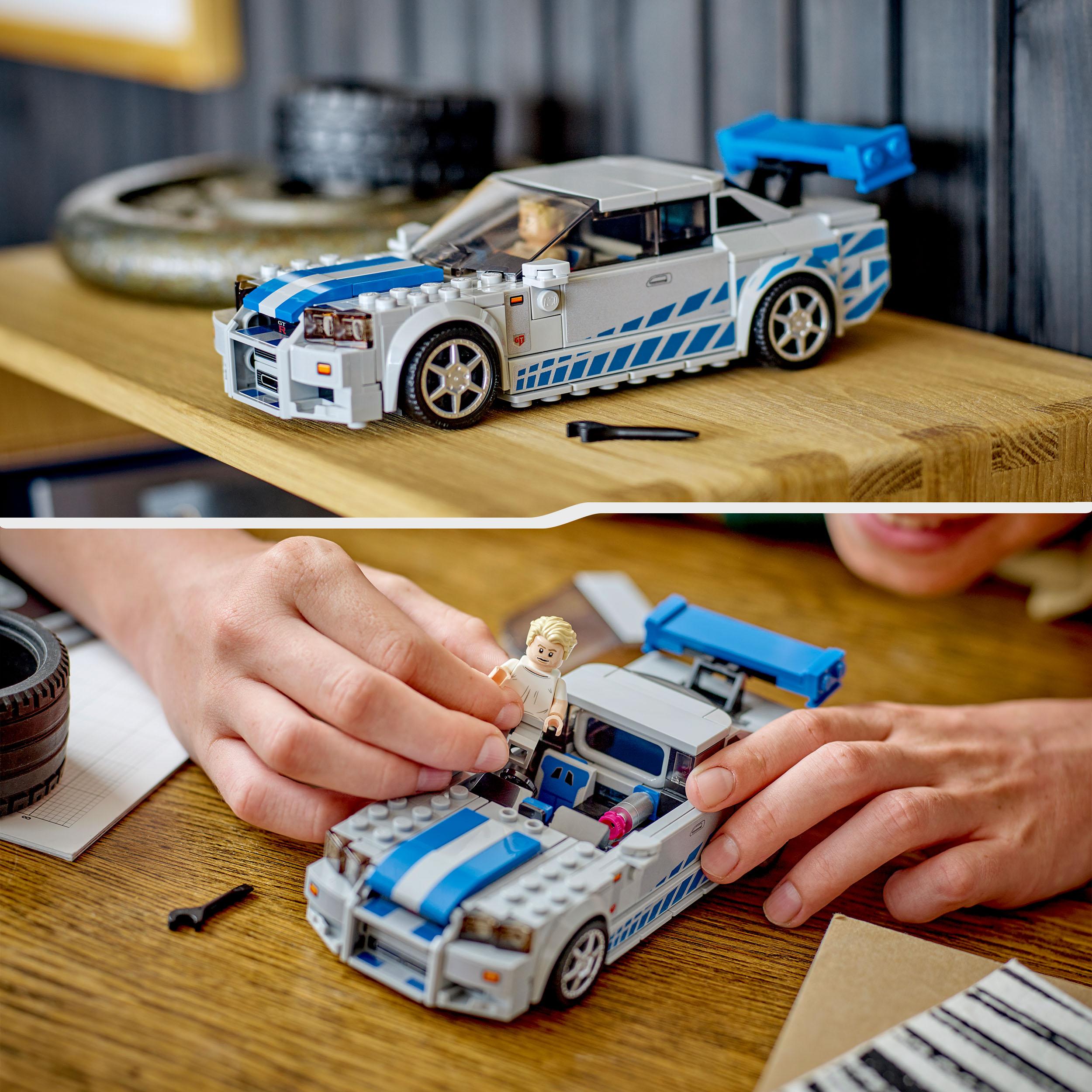 LEGO NISSAN SKYLINE GT-R R34 KLOCKI 76917 SPEED CHAMPIONS SZYBCY I WŚCIEKLI Stan opakowania oryginalne