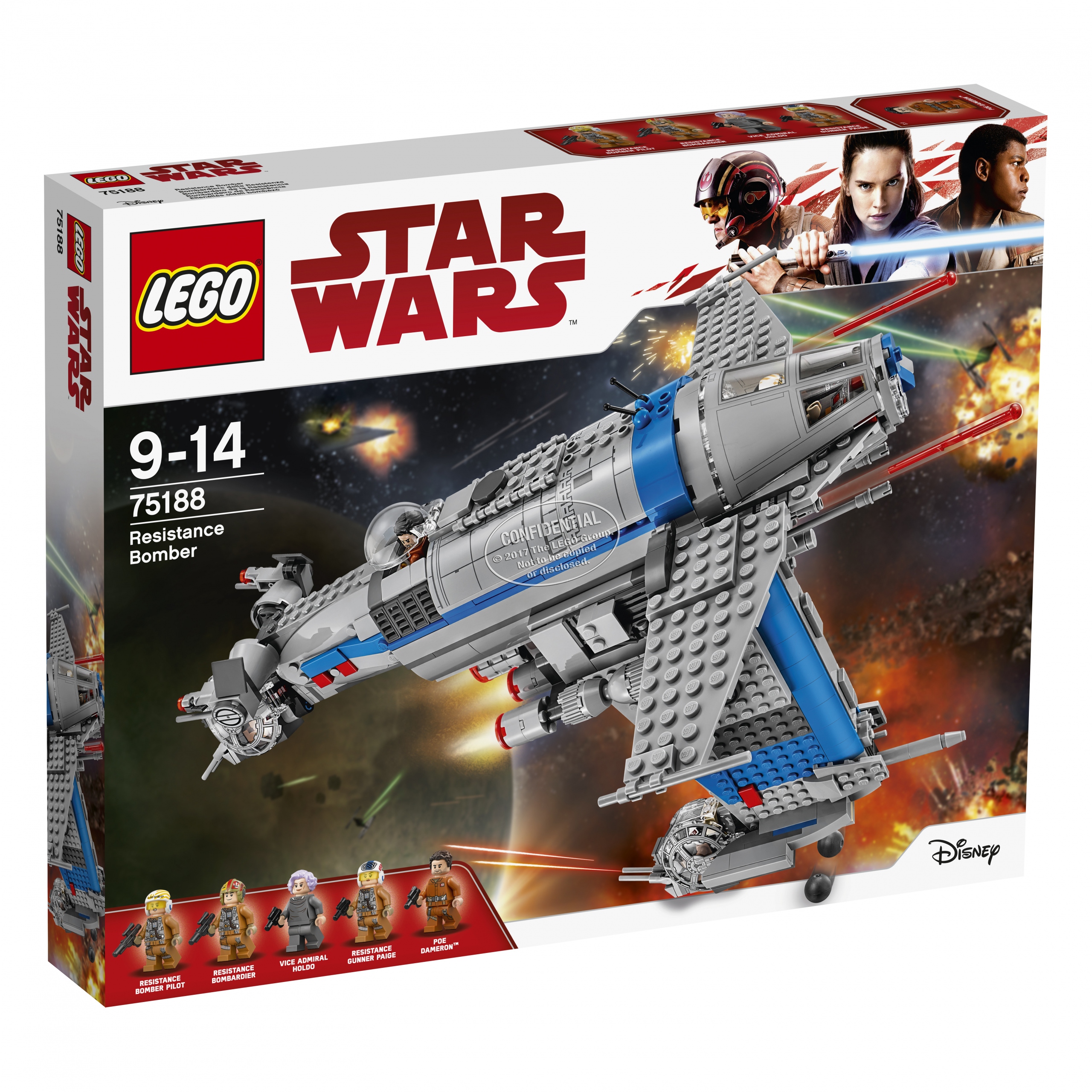 Lego Star Wars 75188 Bombowiec Ruchu Oporu