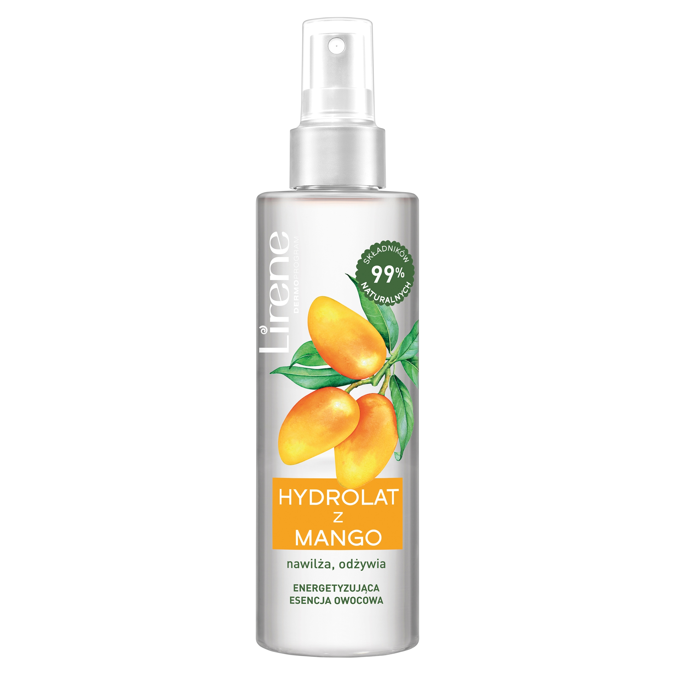 LIRENE Dermoprogram Hydrolat z Mango Nawilża Odżywia Energetyzuje 100 ml