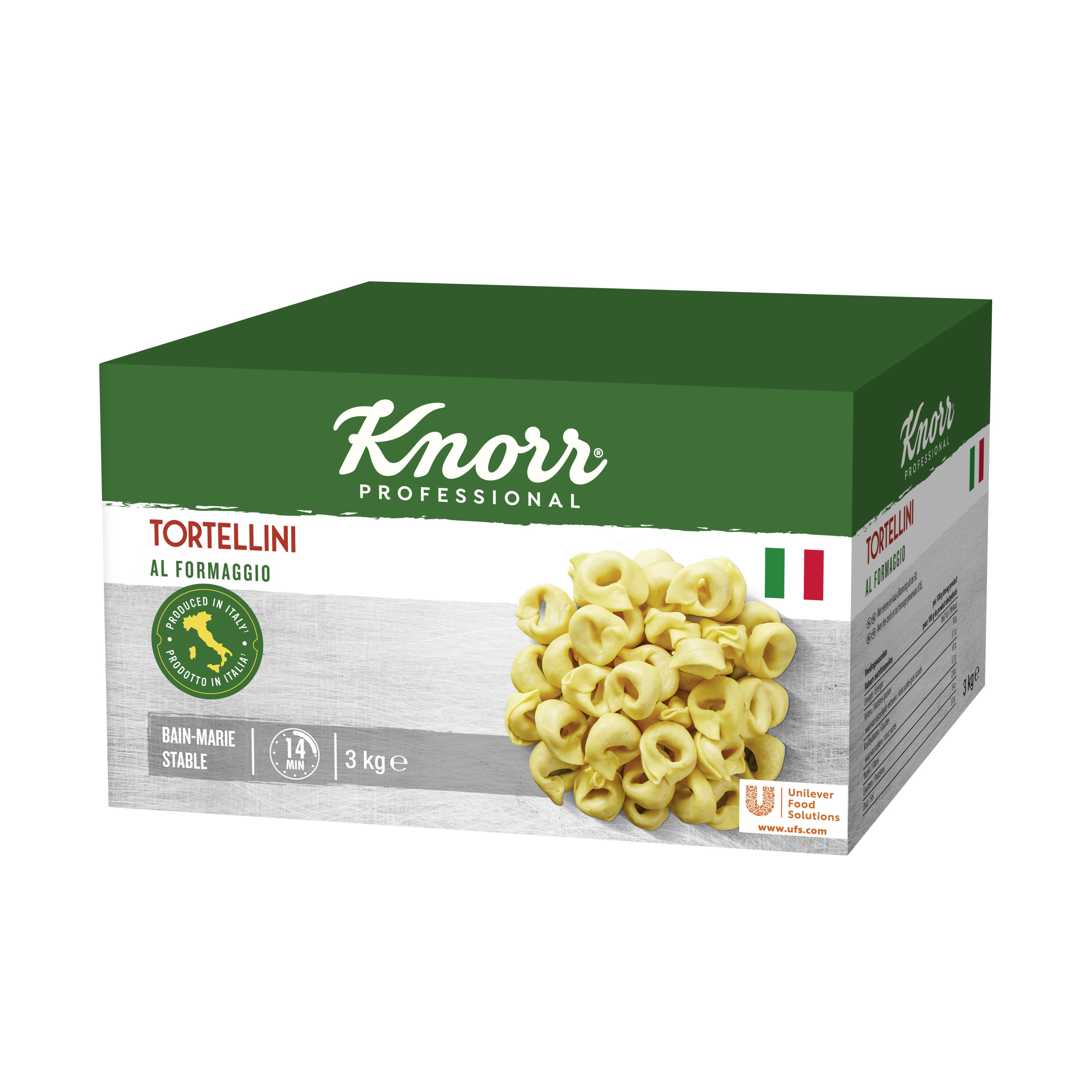 Levně Tortellini sýr 3 kg Knorr