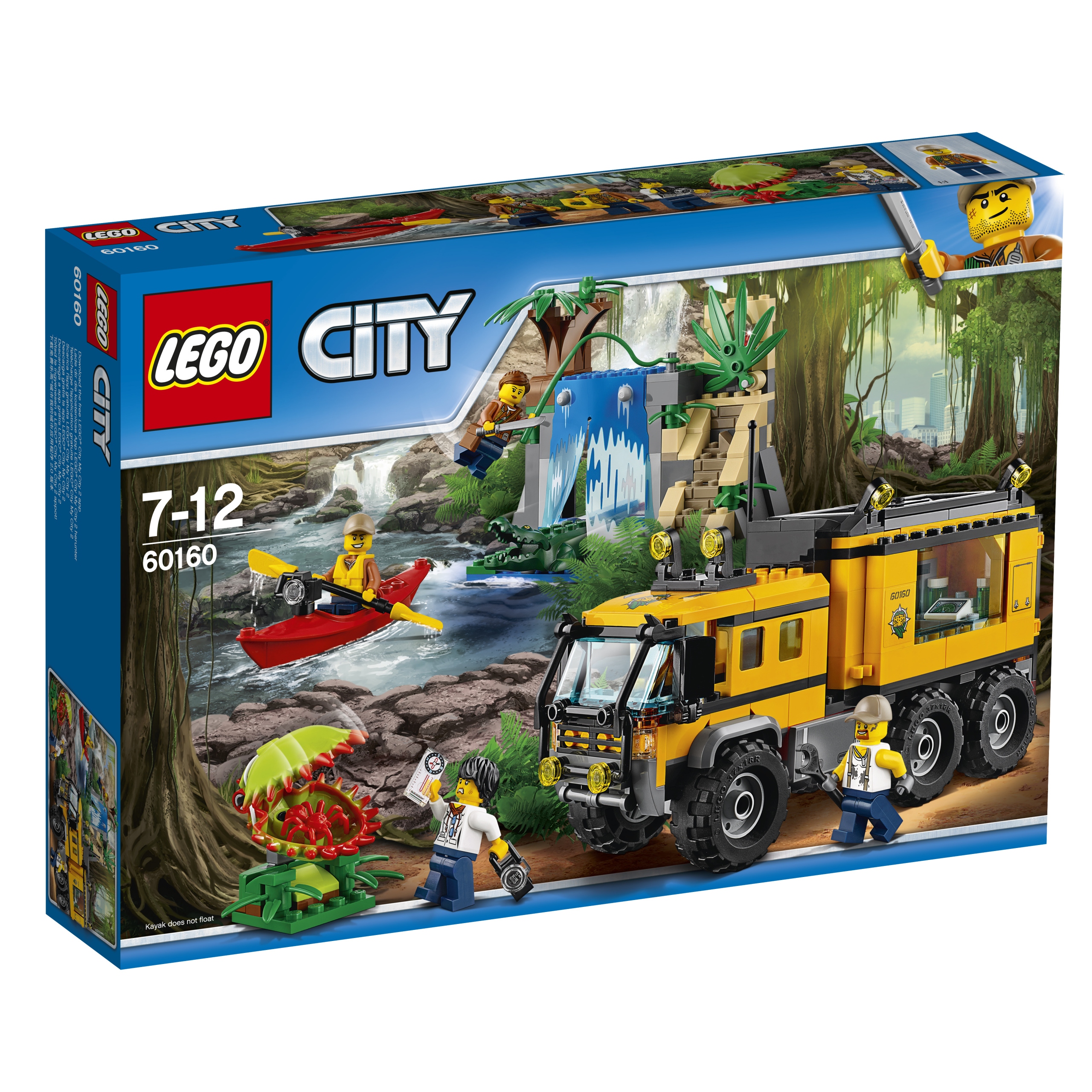 Klocki Lego City Zestaw Mobilne laboratorium w dżungli 60160