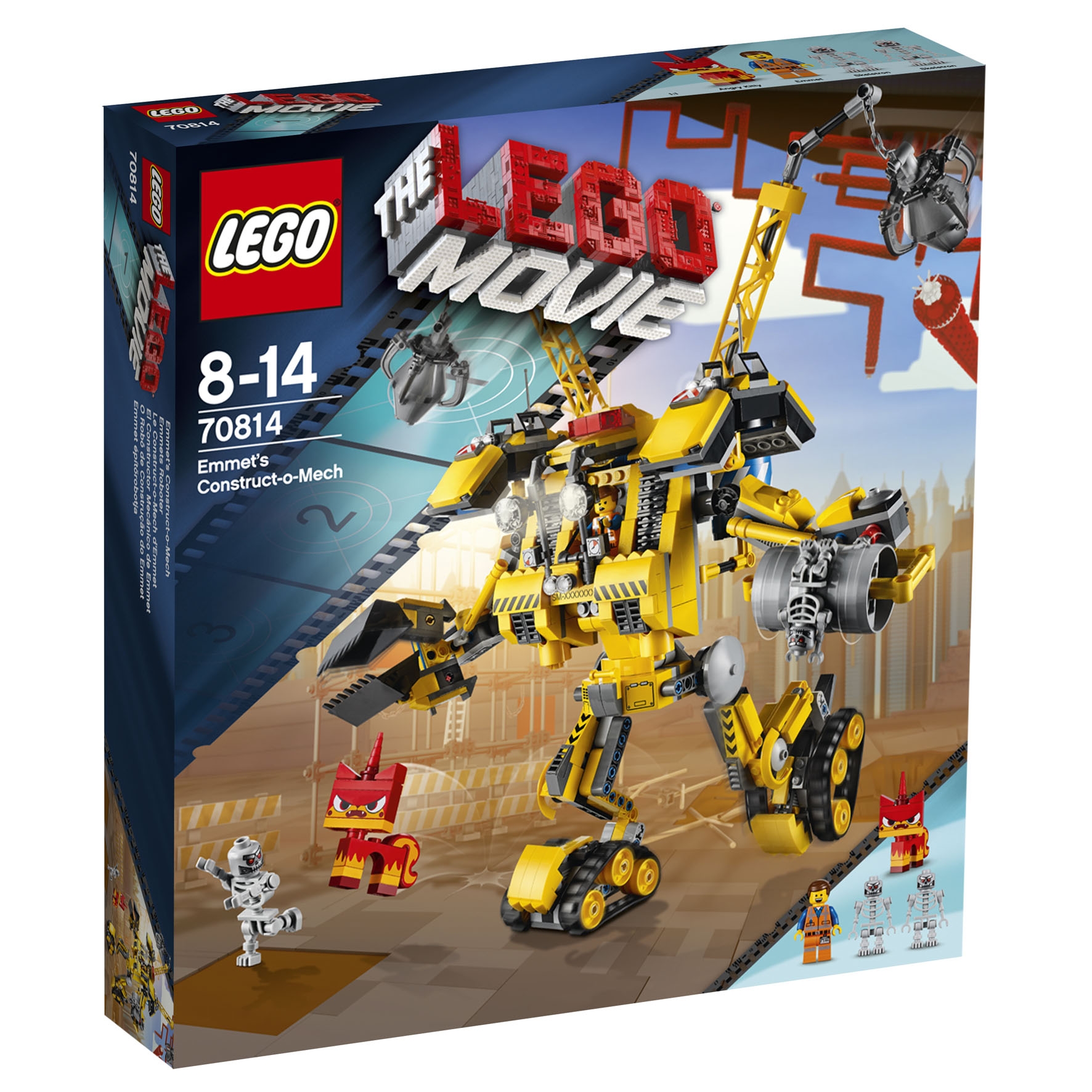 Lego The Movie 70814 Lego Movie Emmet's Construct Mech