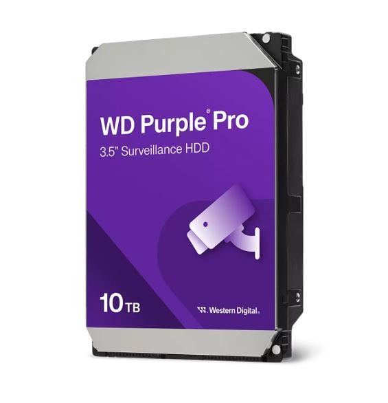 WESTERN DIGITAL Purple Pro (3.5'', 10TB, 256MB, 7200 RPM, SATA 6 Gb/s) — 3