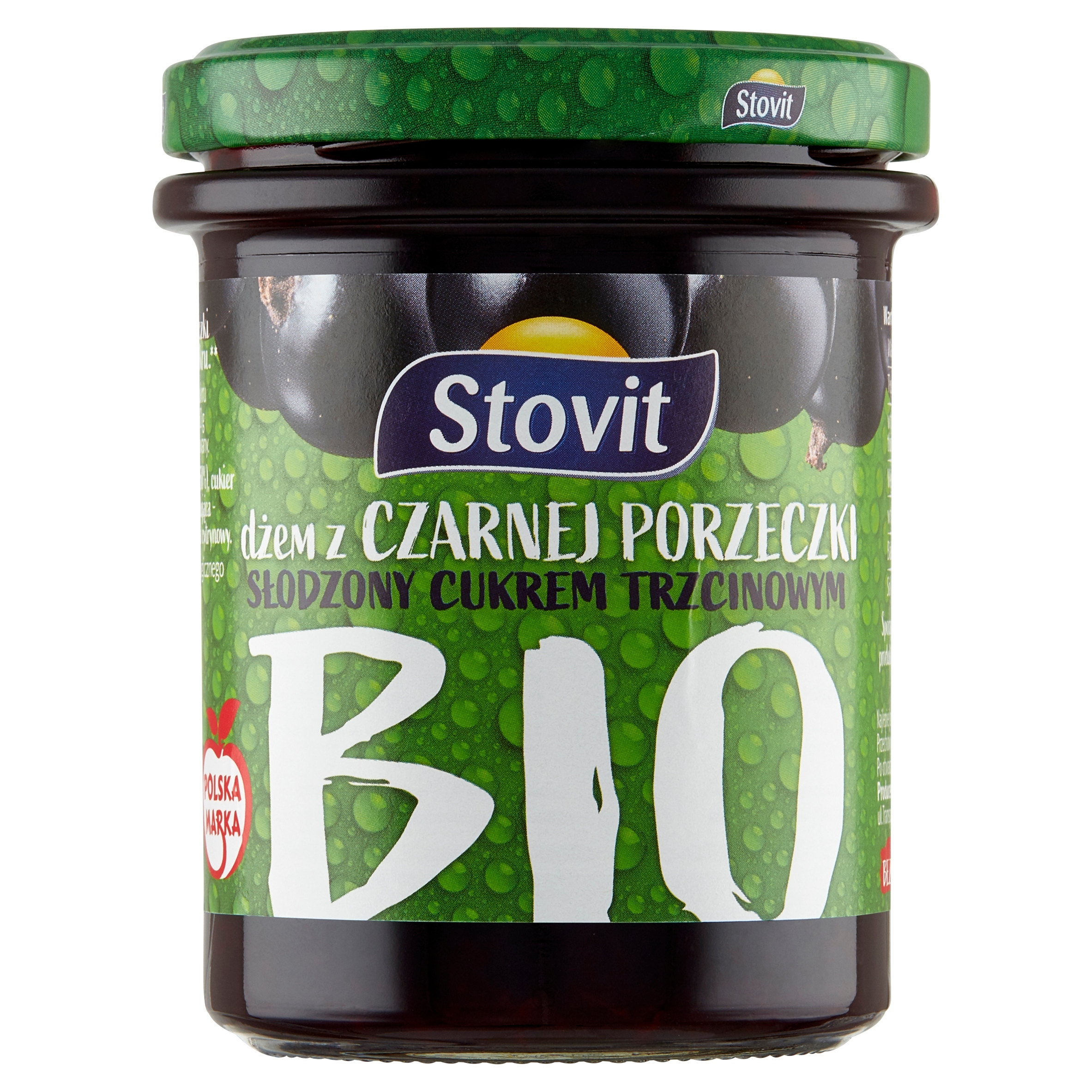 Levně 8X Stovit Džem černý rybíz Stovit Bio, 200 g