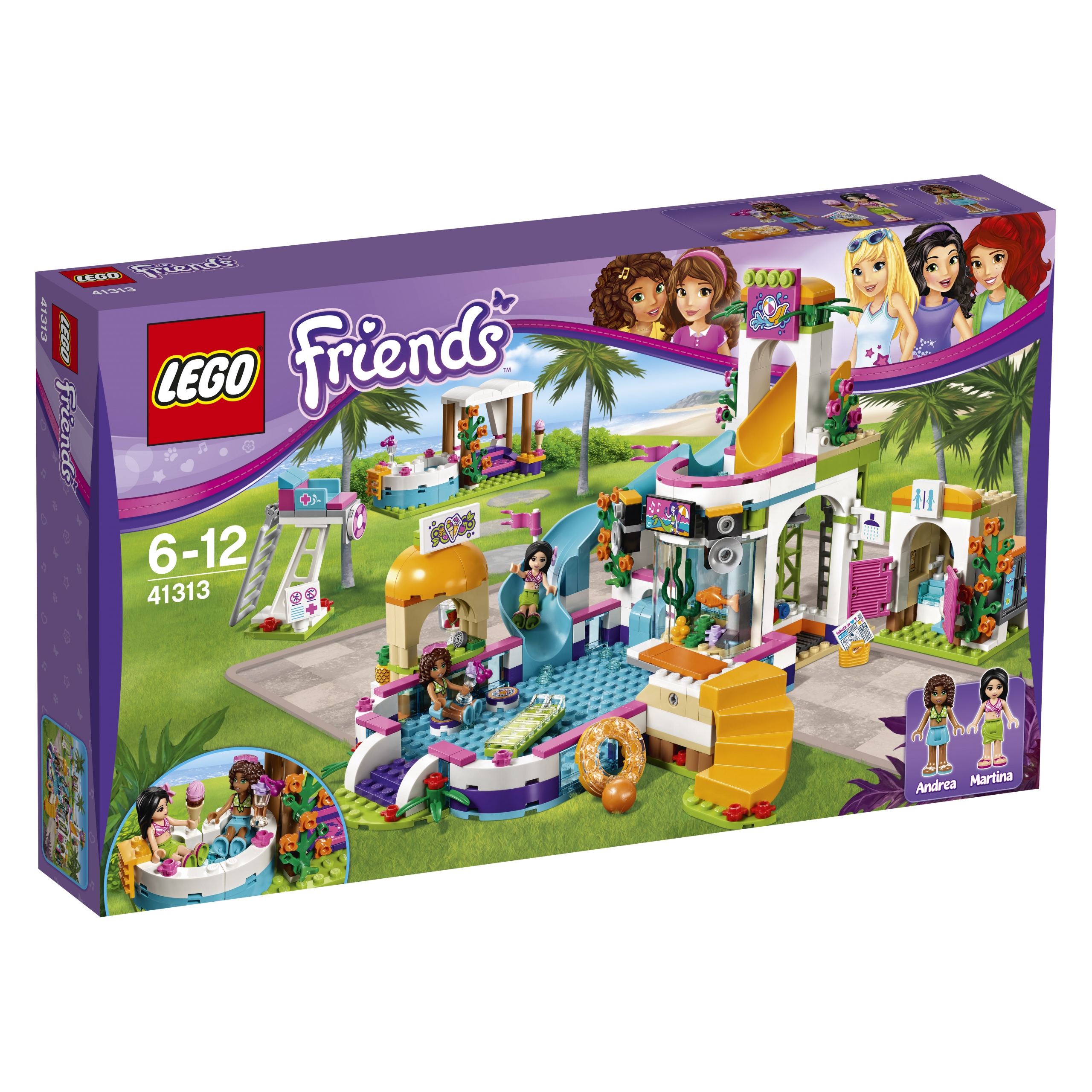 Lego Friends 41313 Bazén v Heartlake