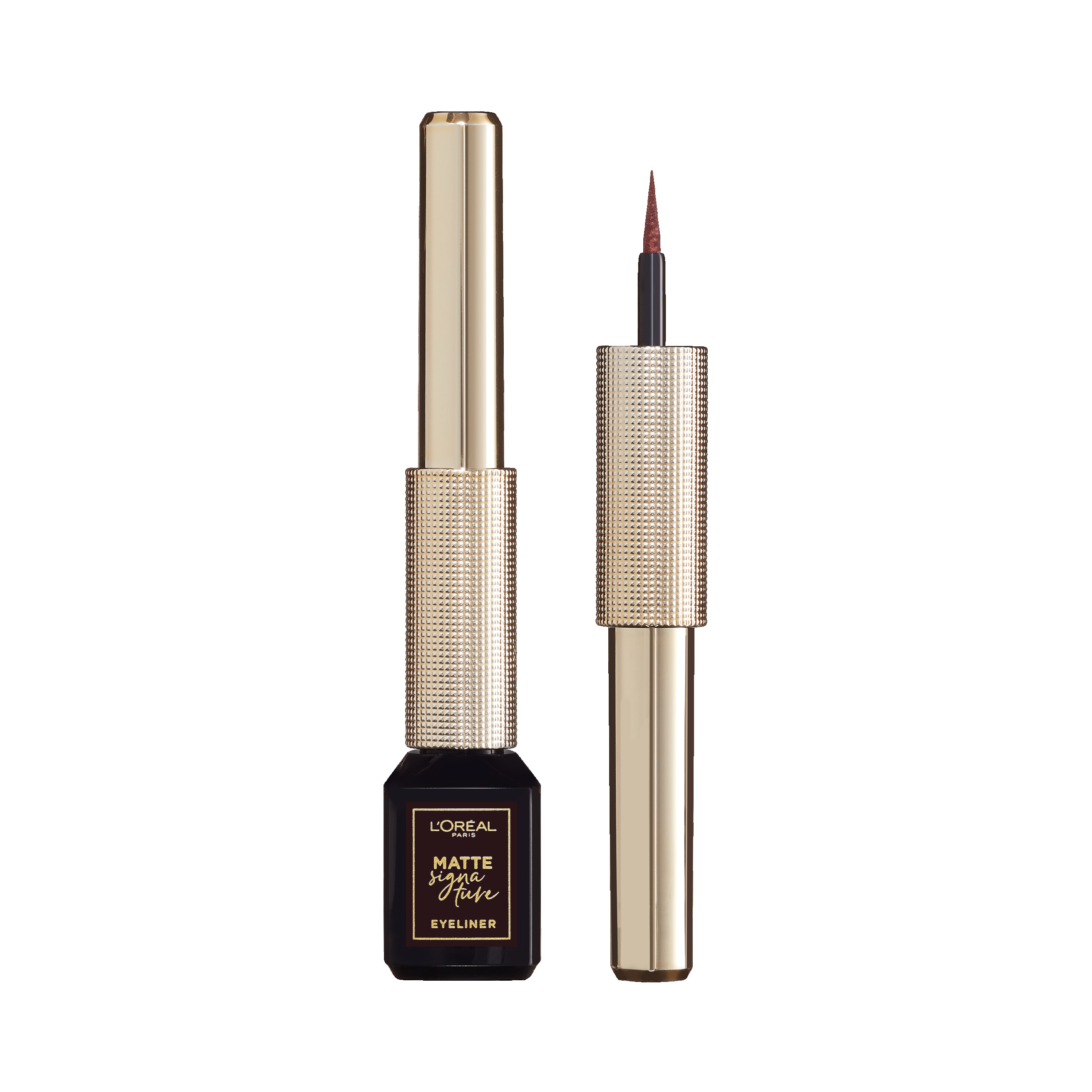L'Oreal Paris Matte Signature Liquid Eyeliner 03 Marron matná tekutá oční