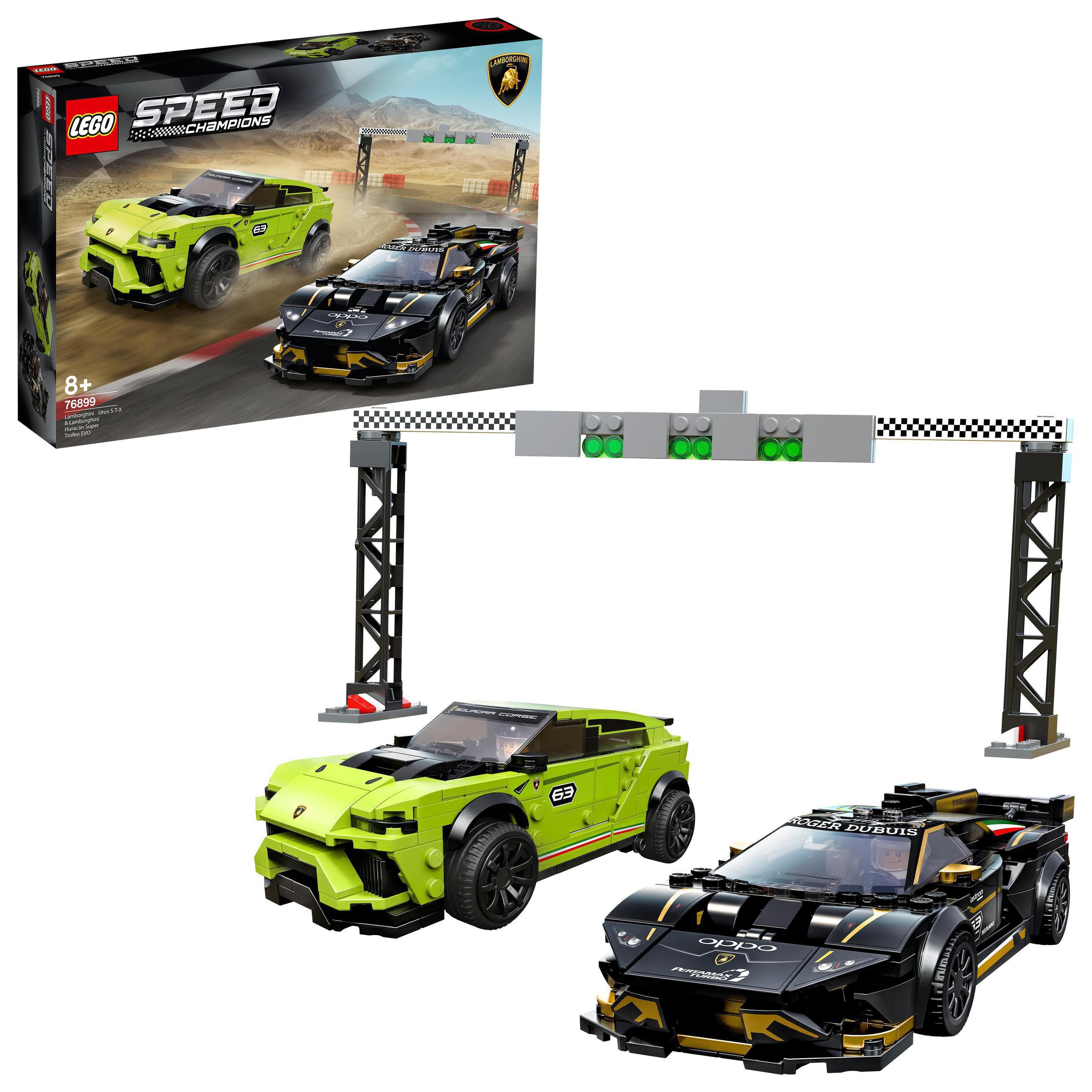 Lego Speed Champions Lamborghini Urus St-x & Huracan Trofeo Evo 76899