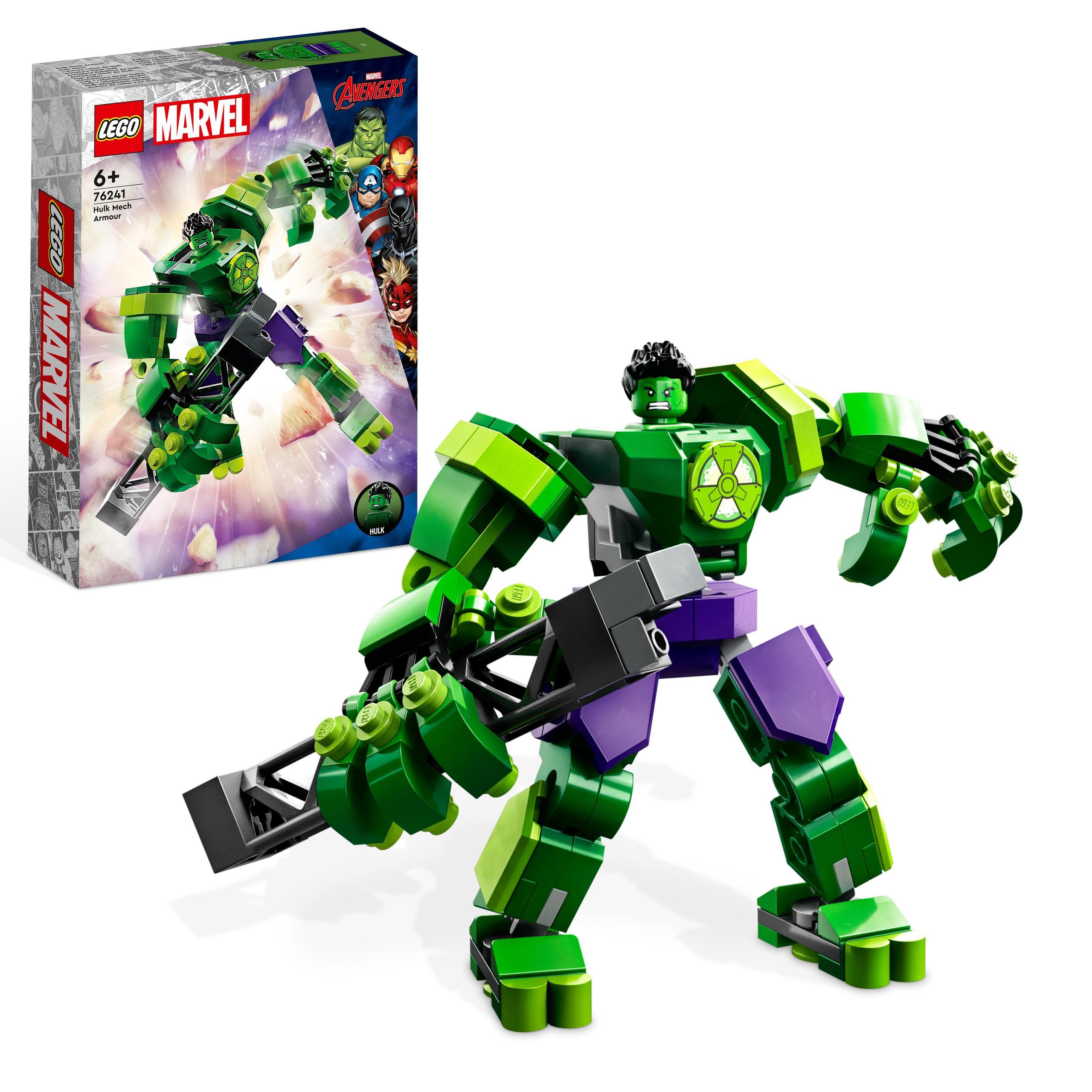 Lego 76241 Marvel Heroes Mechanické brnění Hulka Stavebnice Nové