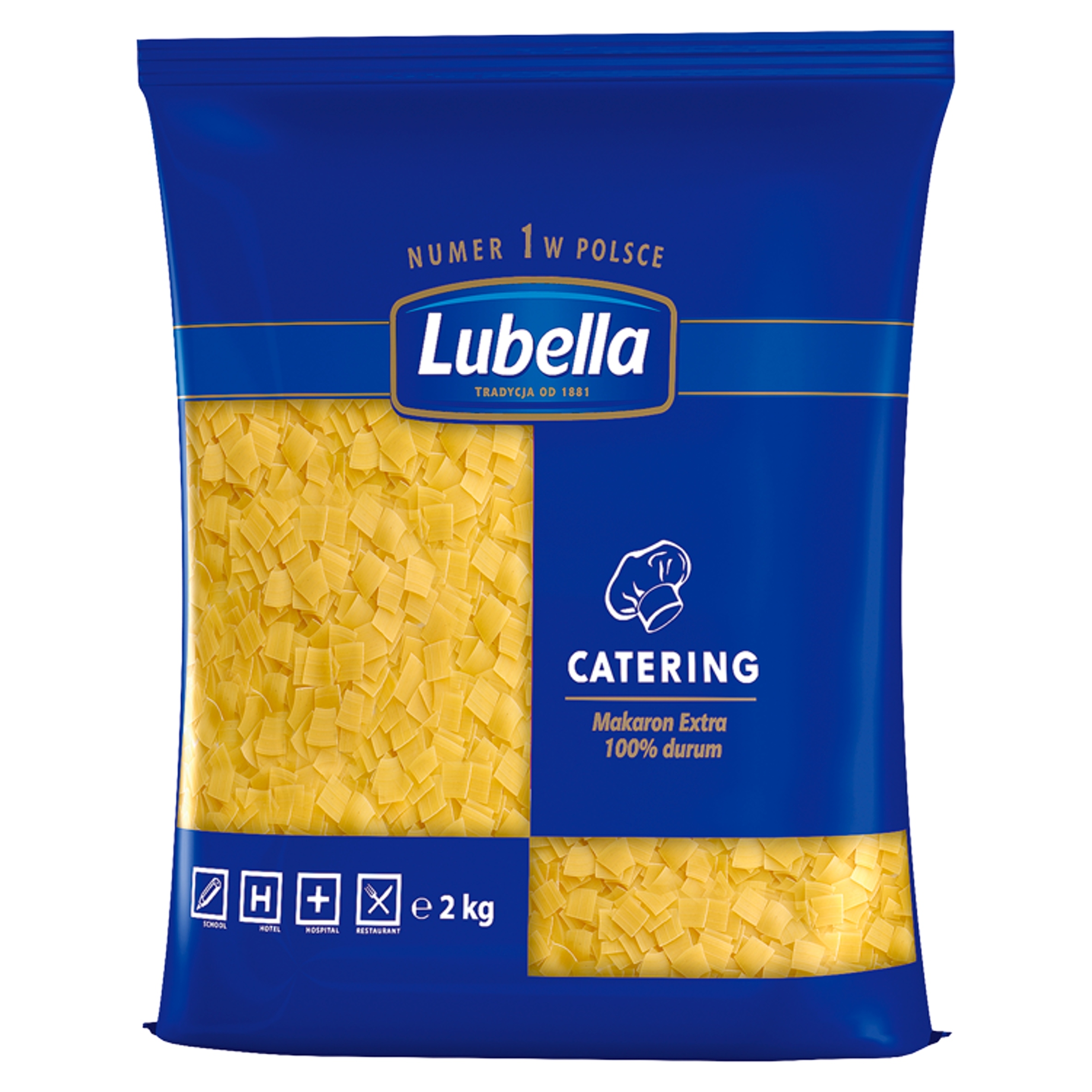 Levně 2x Lubella Catering Těstoviny lazanki 2 kg
