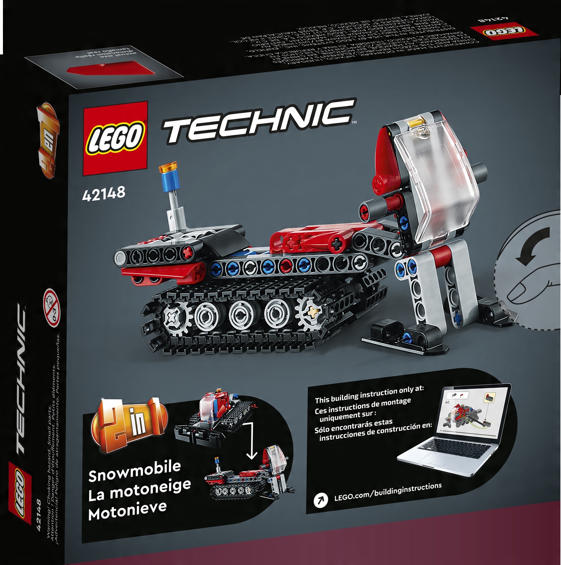 

Lego Technic Ratrak 42148