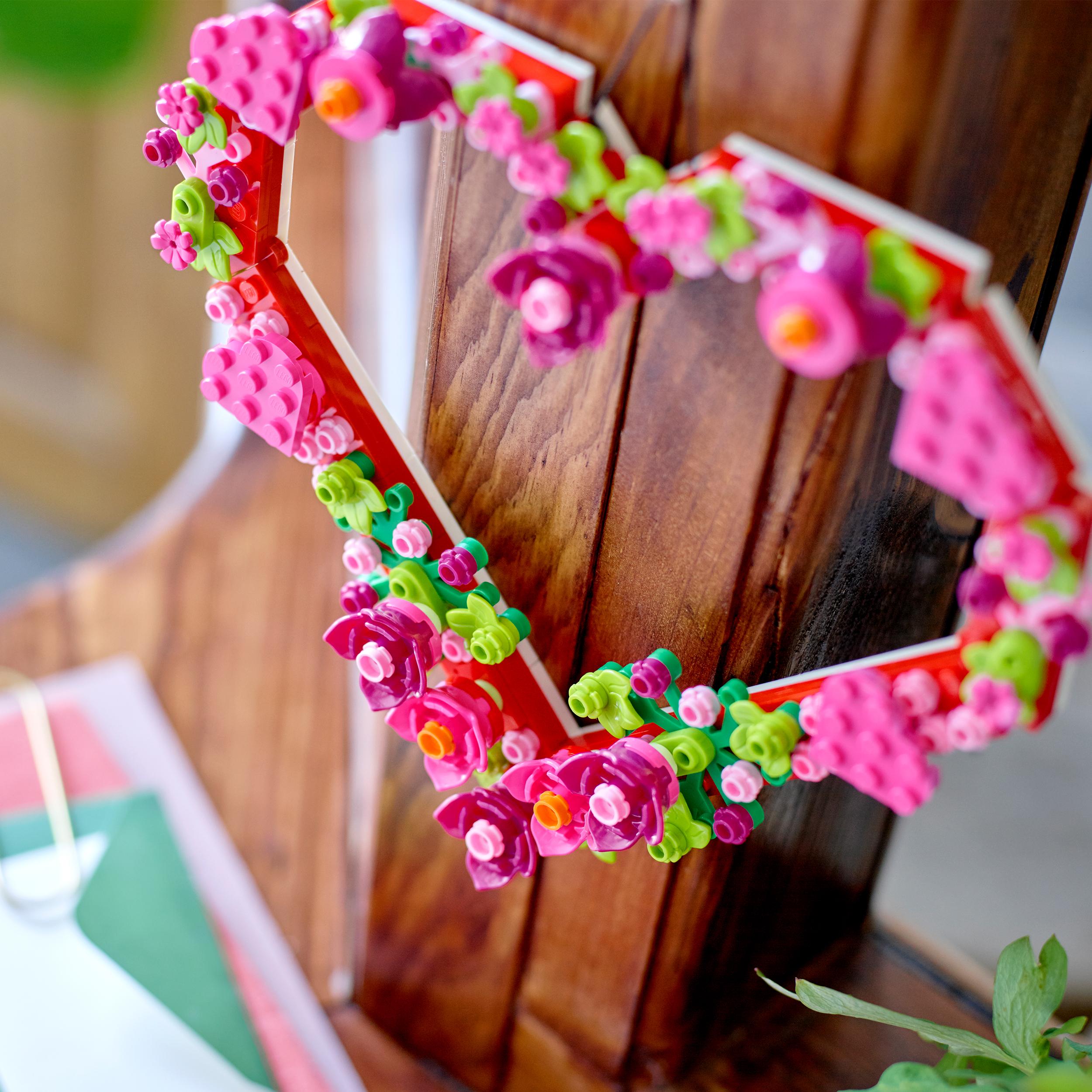 LEGO Icons 40638 OZDOBA W KSZTAŁCIE SERCA PREZENT DEKORACJA WIANEK WIOSNA Certyfikaty, opinie, atesty FSC