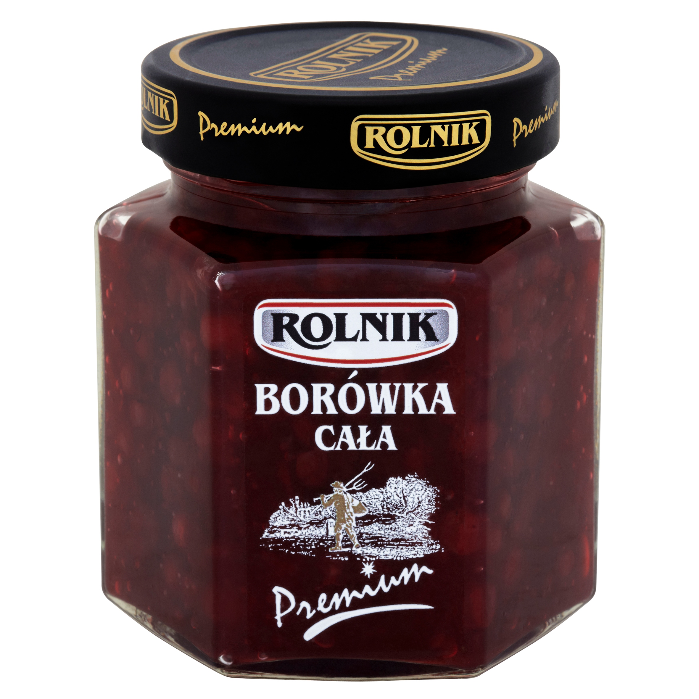 Levně Rolnik Borůvka celá na maso paštik sklenice 300 ml