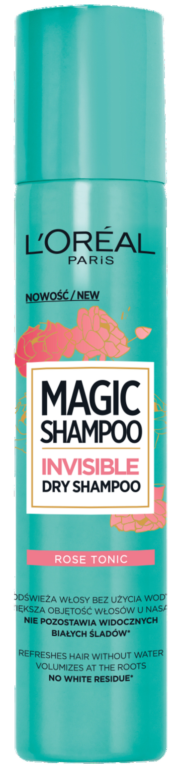 Suchy szampon do włosów L'Oréal Paris różany 200 ml
