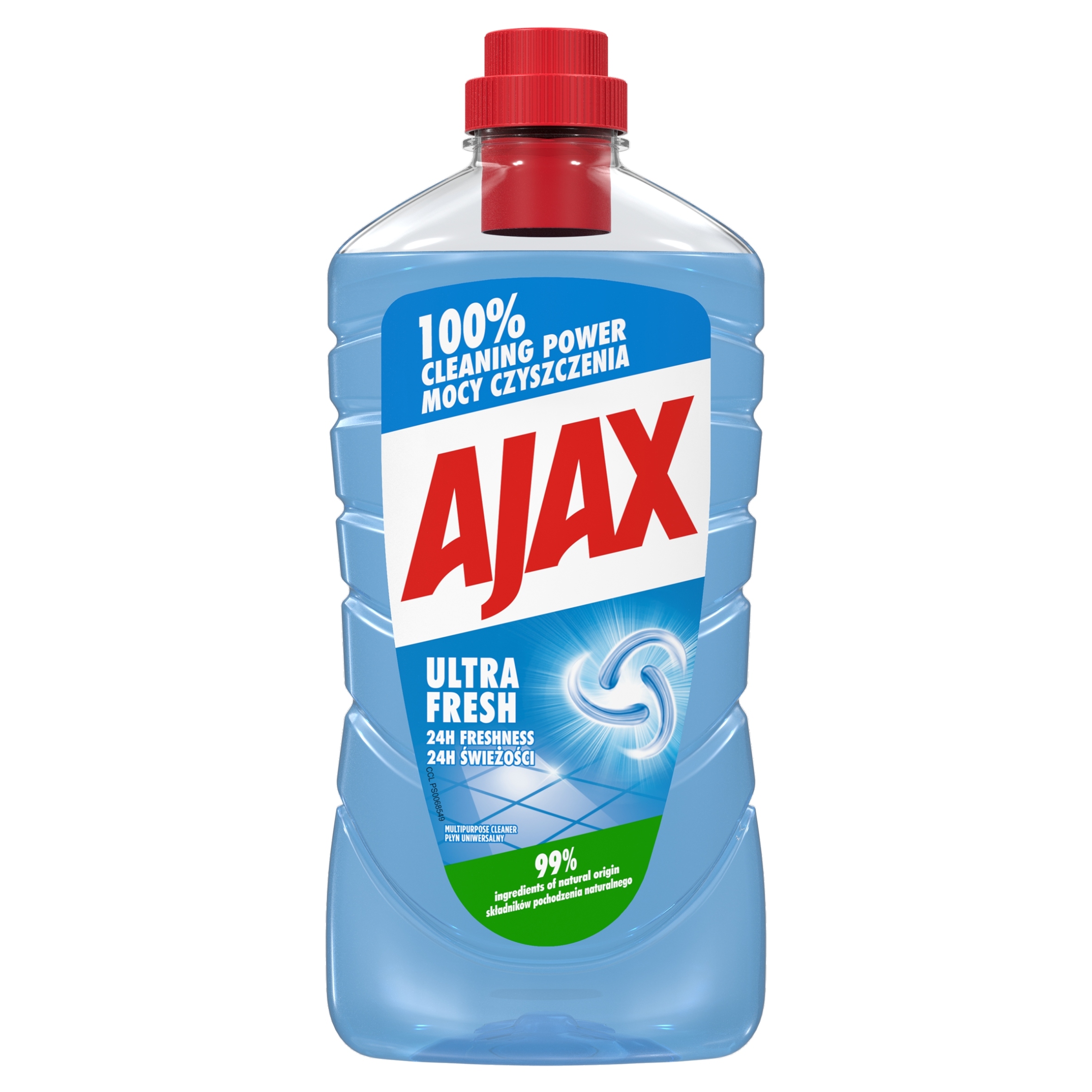 Levně 6X Ajax Univerzální mycí prostředek Ultra Fresh 1L