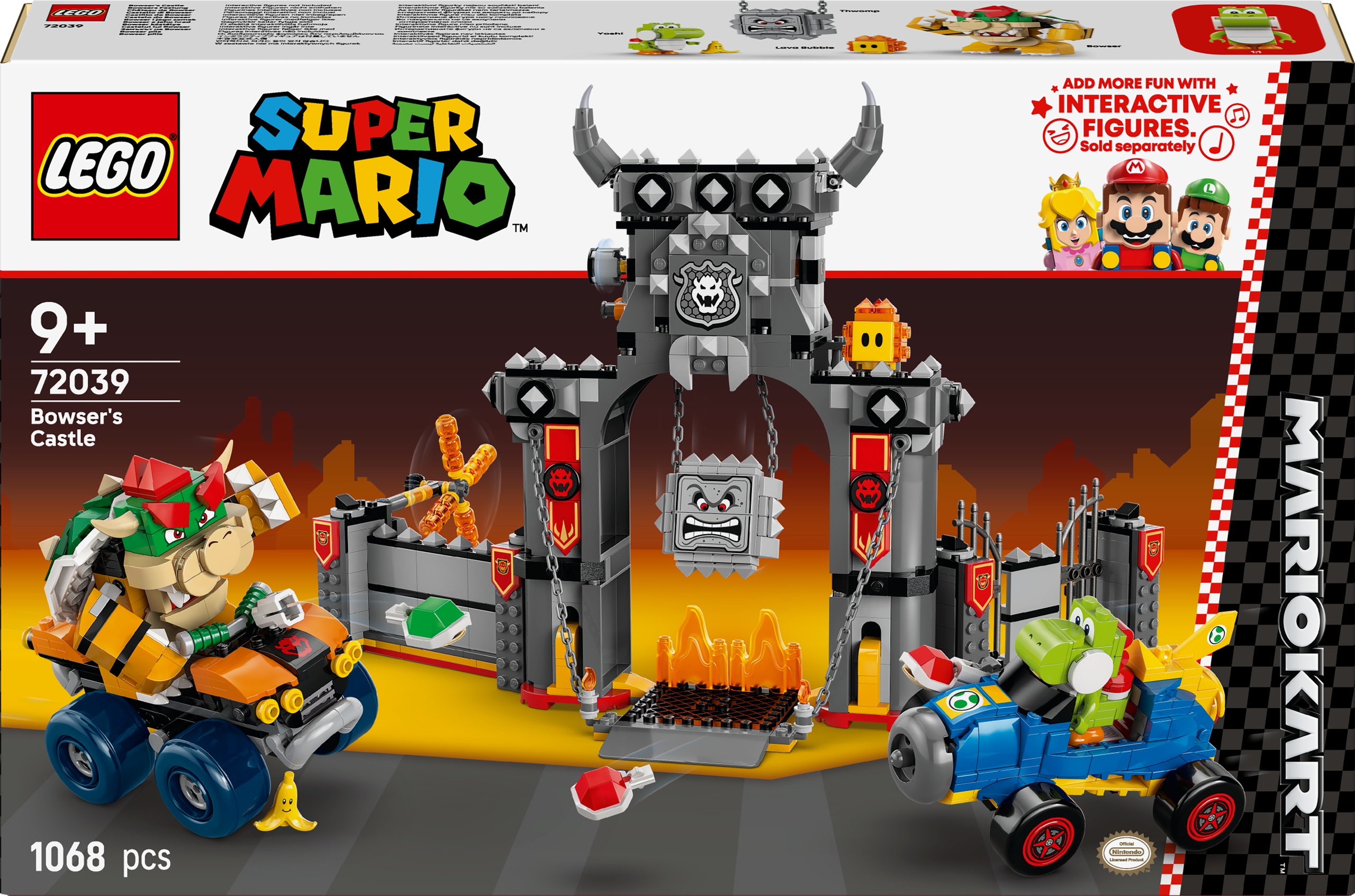 Lego Mario 72039 Mario Kart – Bowser a jeho hrad