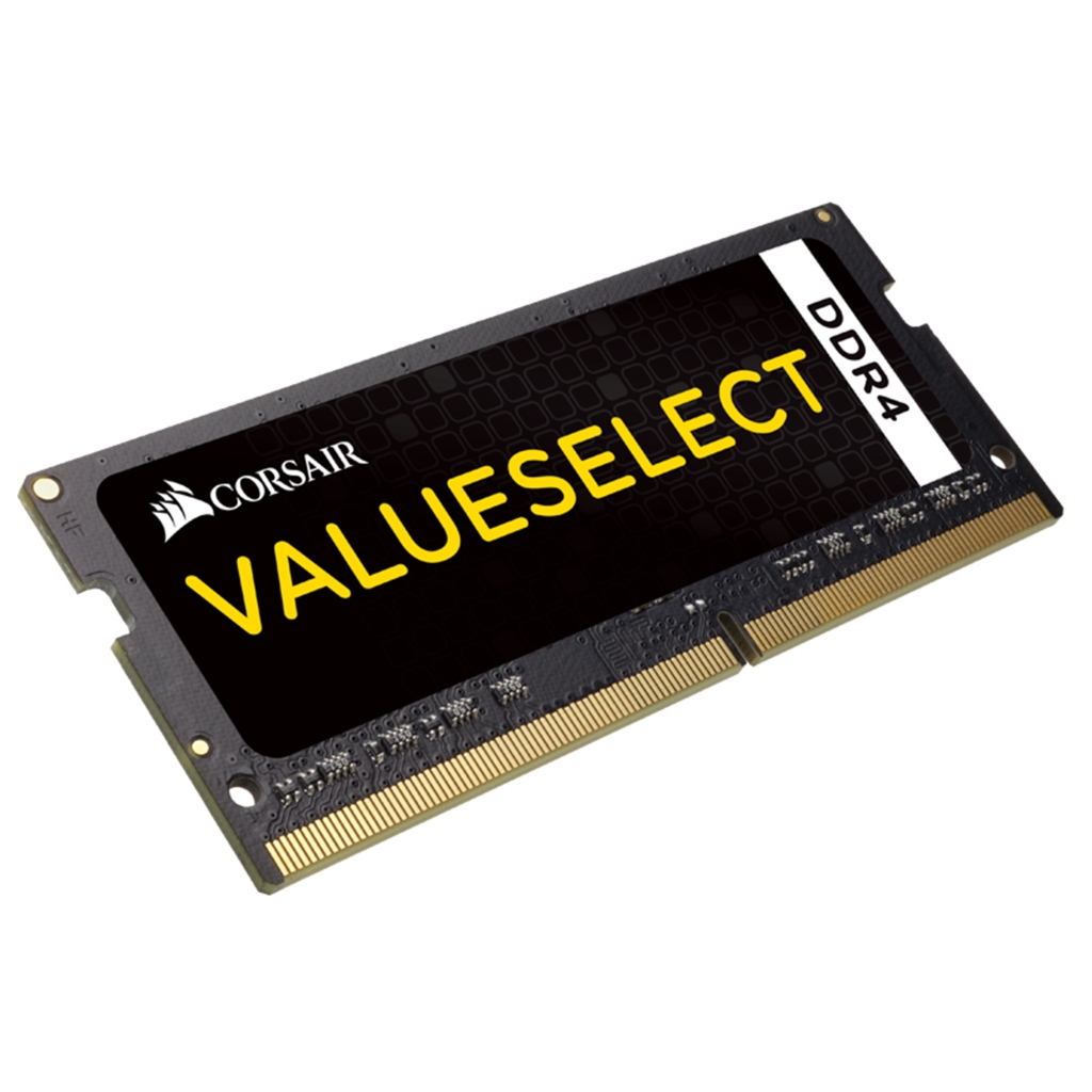 CORSAIR DDR4, 2666MHz 8GB 1x8GB SODIMM, Unbuffered, 18-19-19-39, Black — 4