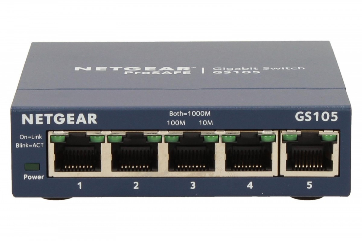 

Switch Unmanaged Plus 5xGE - GS105GE