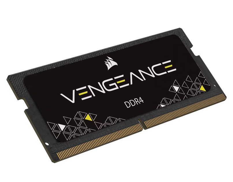 CORSAIR DDR4, 3200MHz 8GB 1x8GB SODIMM, Unbuffered, 22-22-22-53, Black — 8