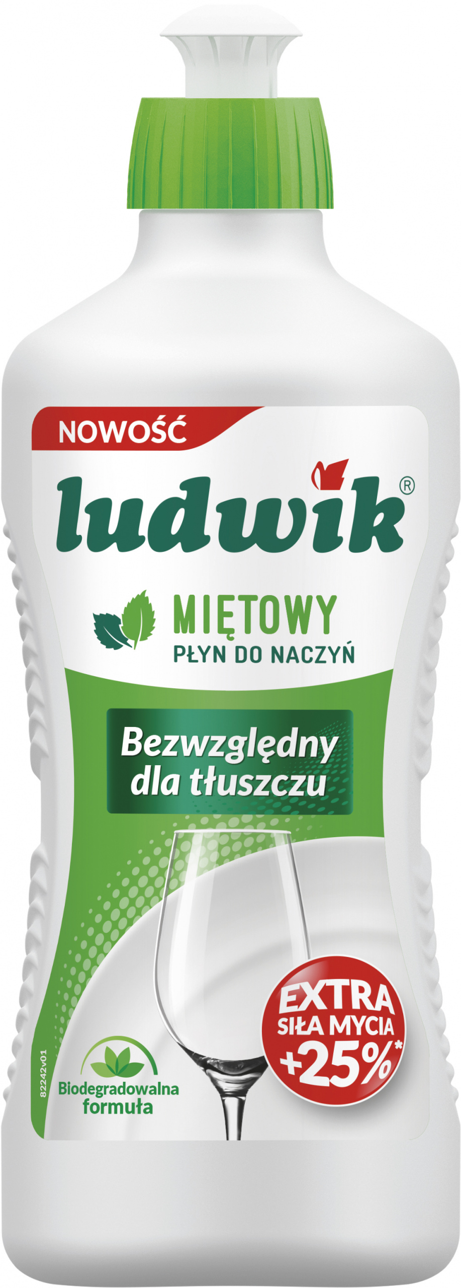

Płyn do naczyń Ludwik miętowy 450g