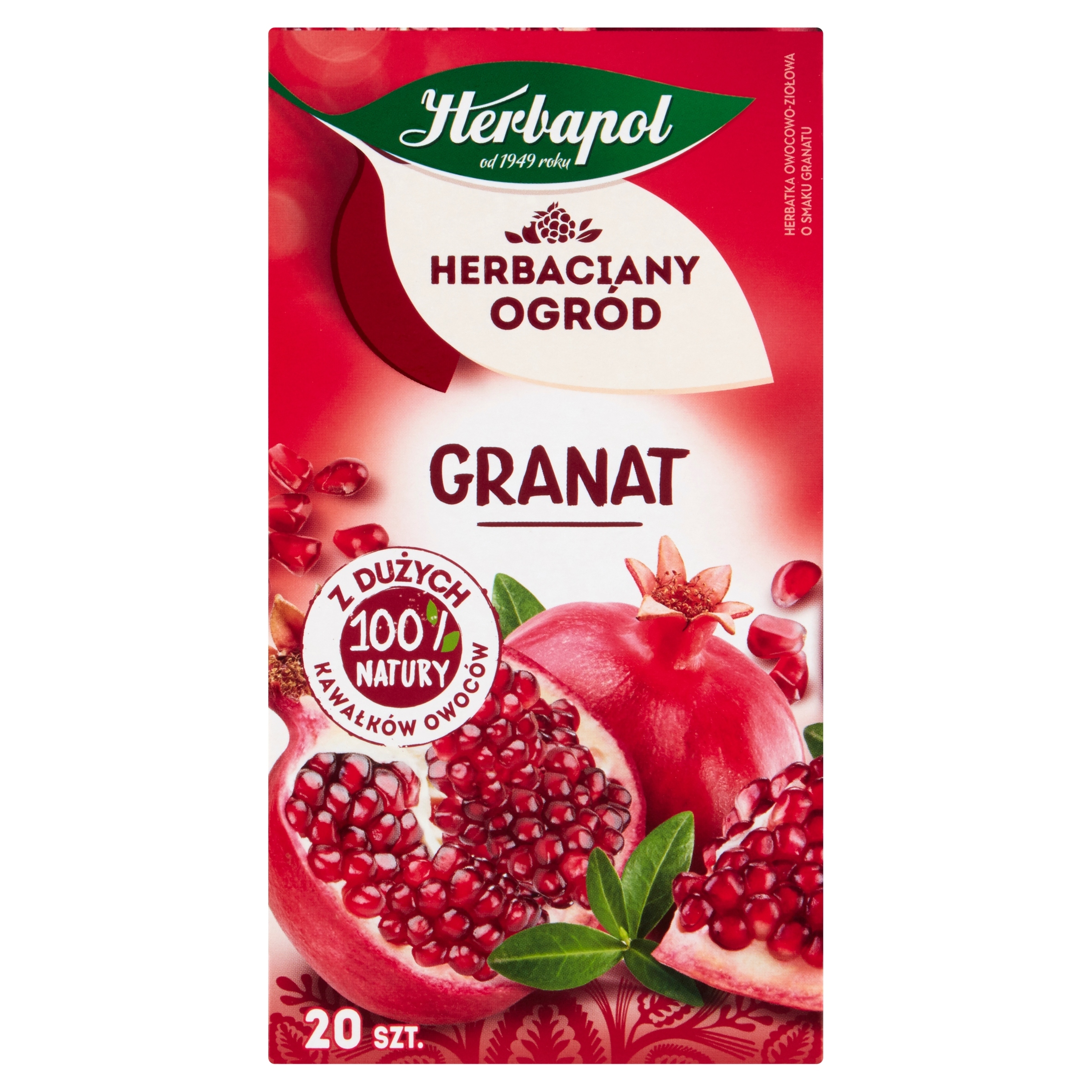 7 x Čajová zahrada Granát (20 sáčků x 2,5 g) 50 g