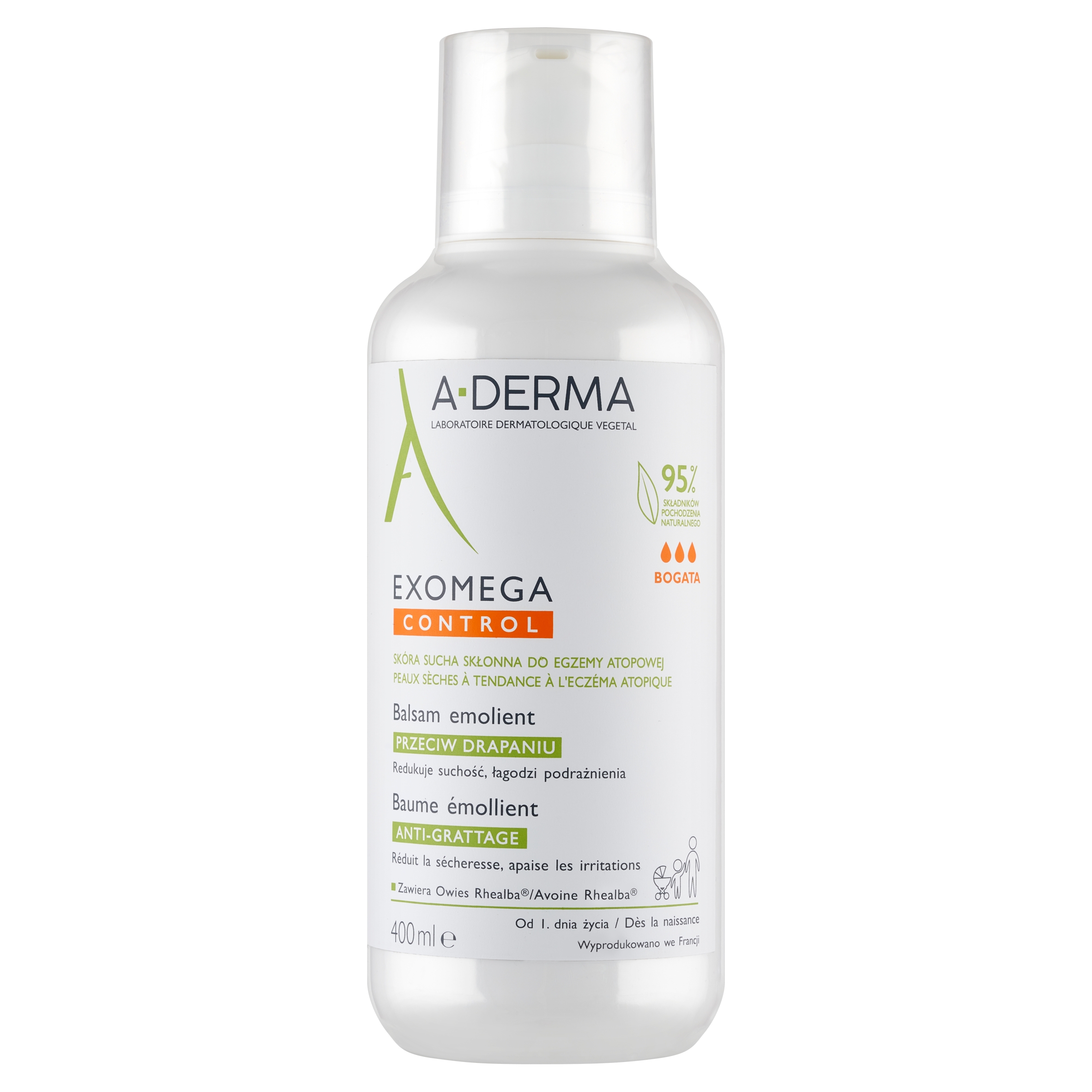 A-Derma Exomega Control Balsam emolient 400 ml