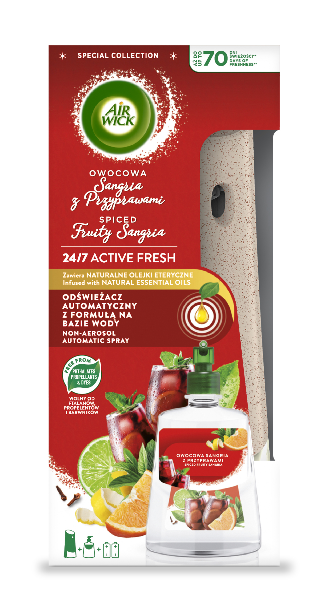 Air Wick 228 ml zařízení Sangria