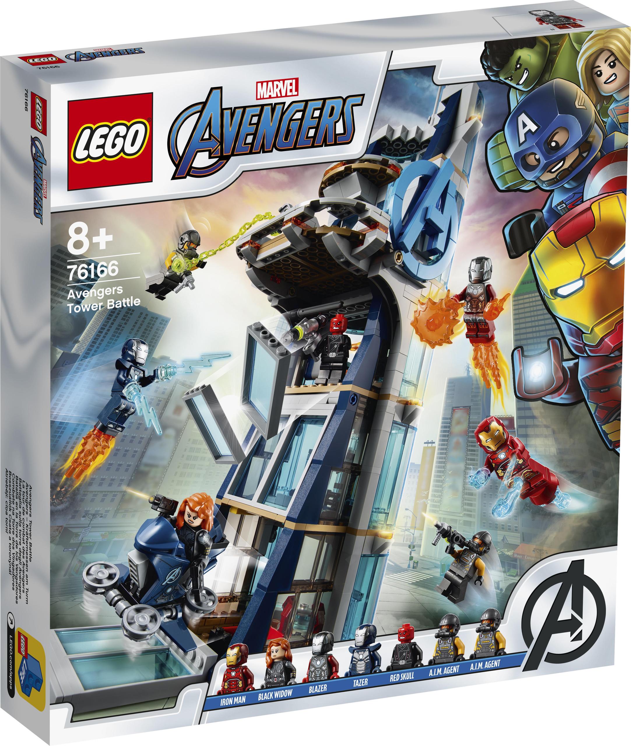 ### Lego Marvel Heroes 76166 Boj o věž Avengers
