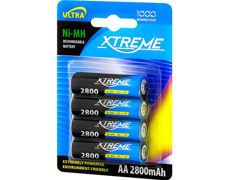 Akumulator niklowo-metalowo-wodorkowy (NiMH) Xtreme Aa (R6) 2800 mAh 4 szt