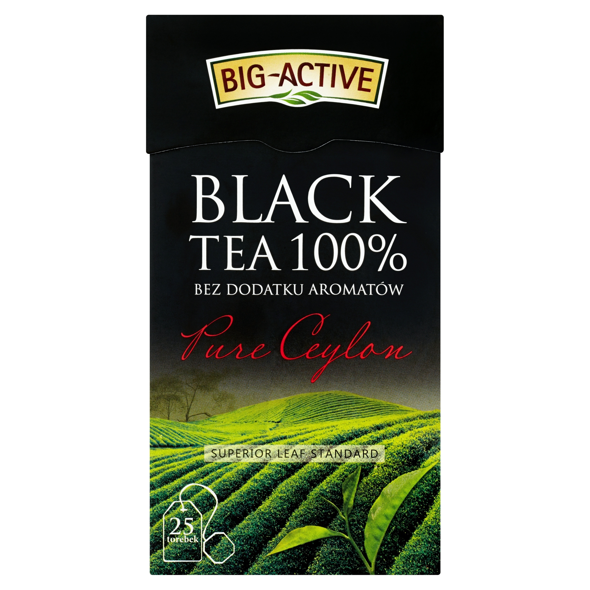 Levně 6 x Big-Active Pure Ceylon Black 25 sáčků