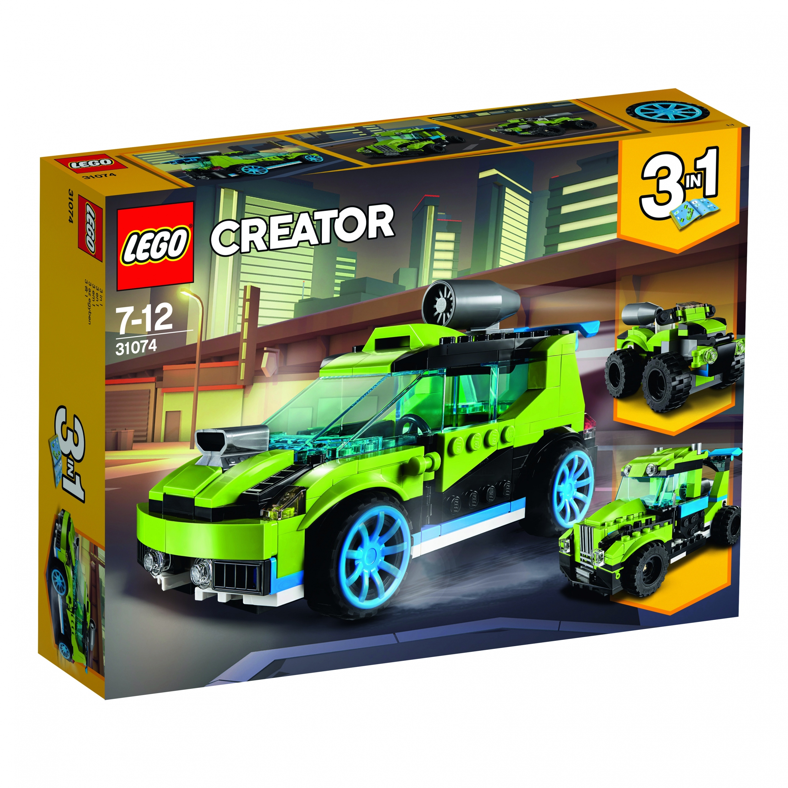 LEGO Creator 3 w 1 31074 Wyścigówka