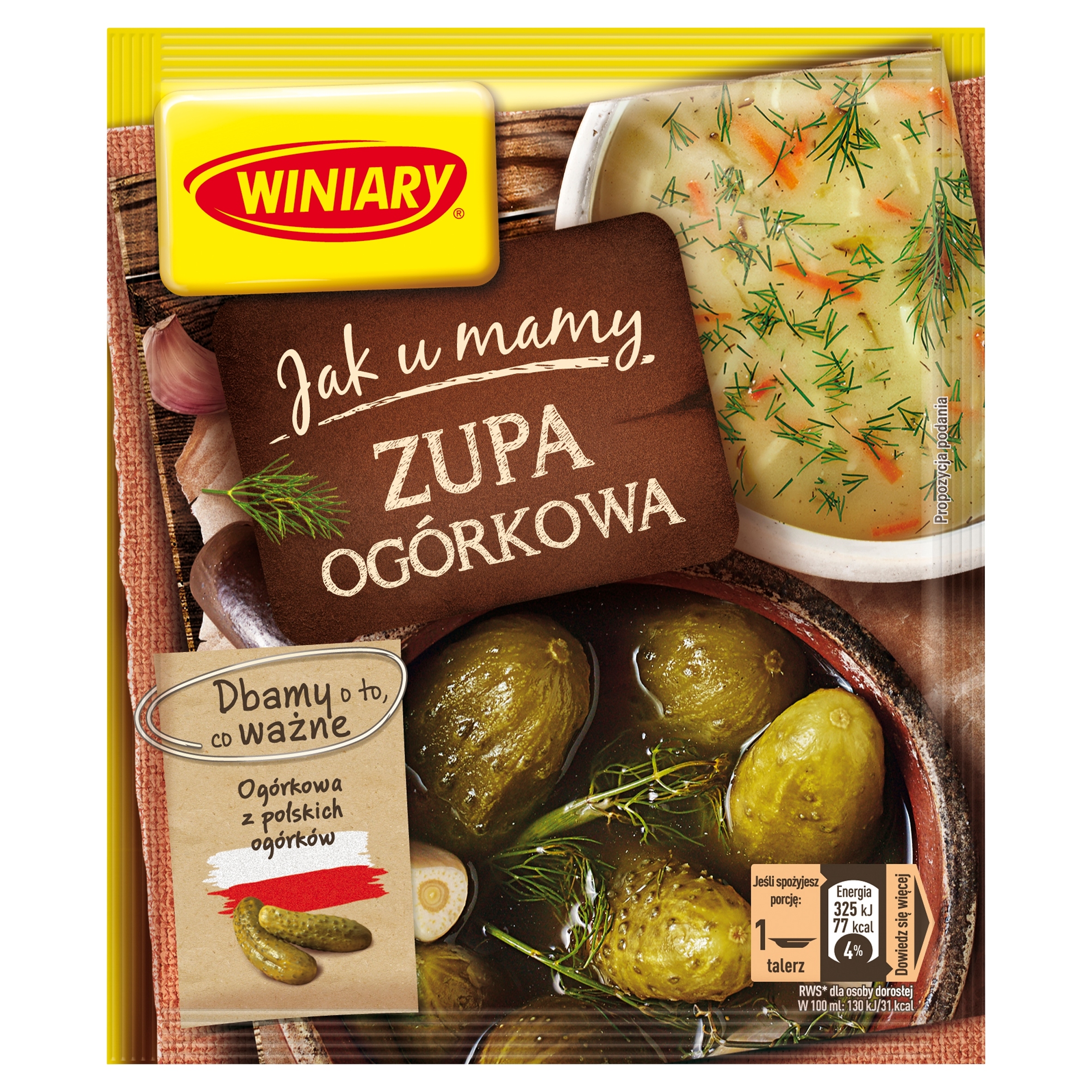 Winiary Okurková polévka 48 g x 30 g