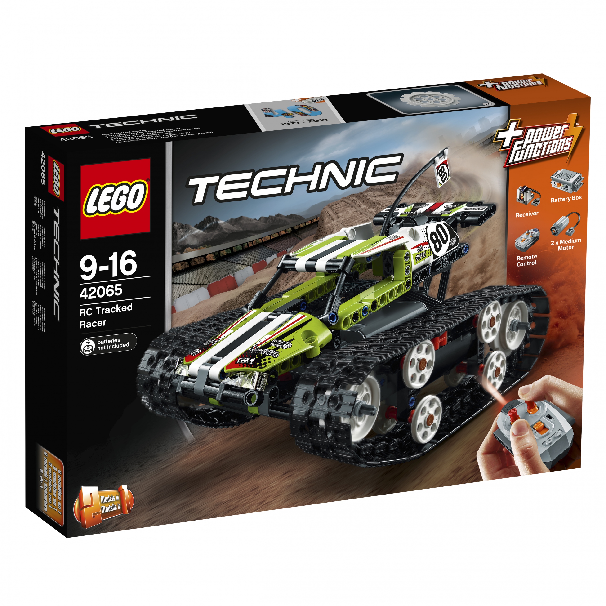 Klocki Lego Technic Zdalnie sterowana wyścigówka gąsienicowa 42065 Opis!!