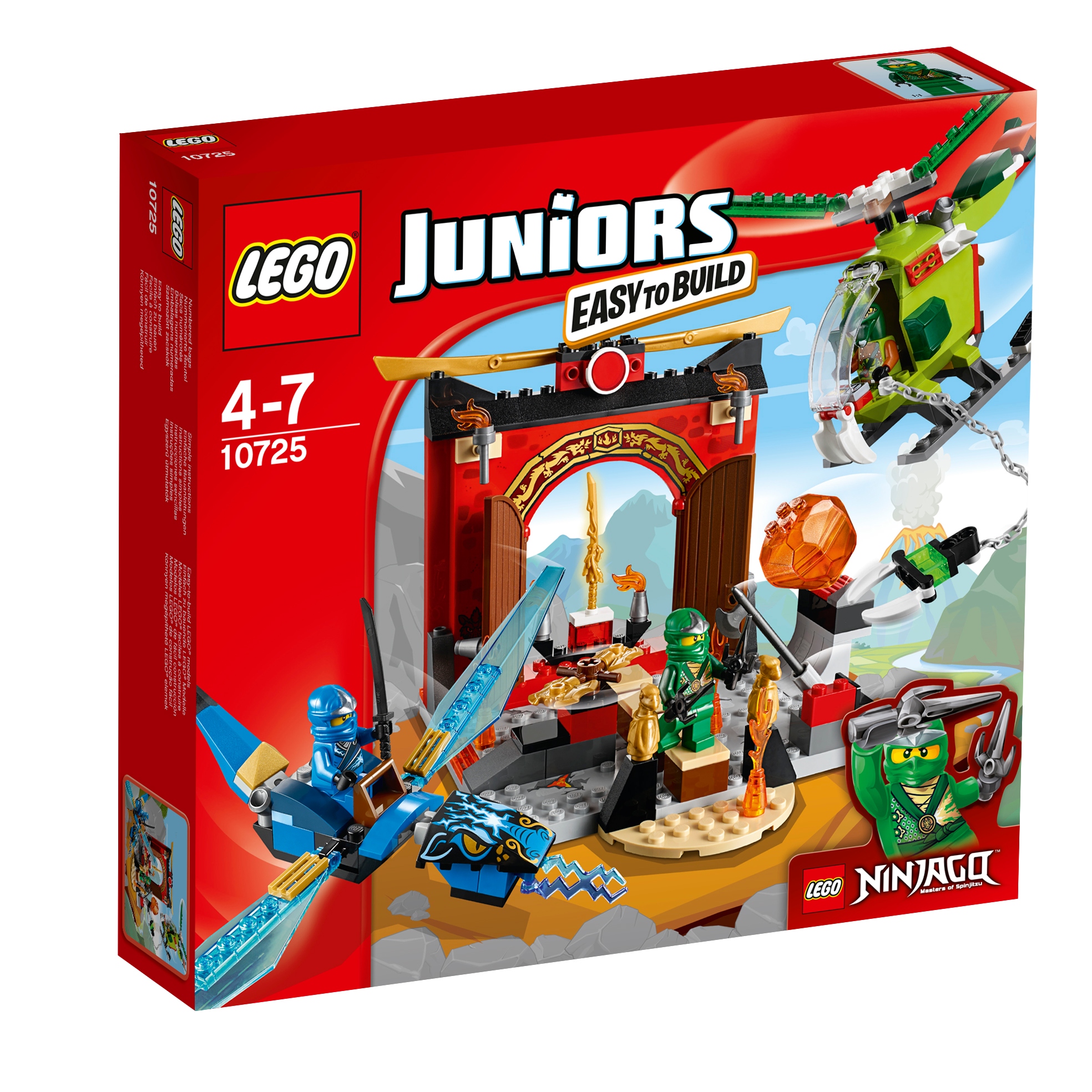 Lego Juniors Zaginiona świątynia 10725 Ninjago
