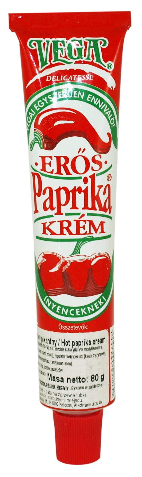 Levně Pikantní paprikový krém 80 g Vega