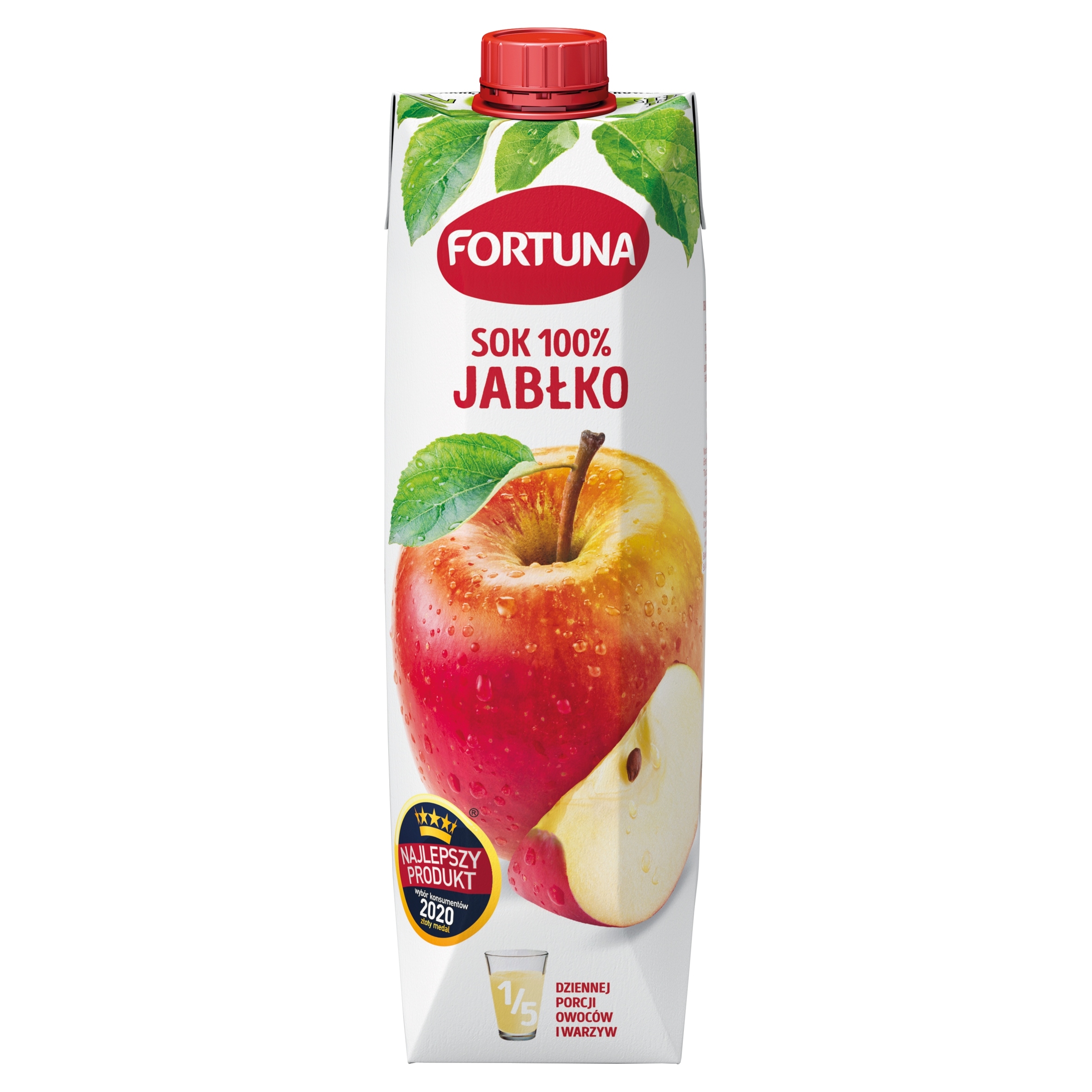 Levně Fortuna Šťáva 100% jablko 6x1 l