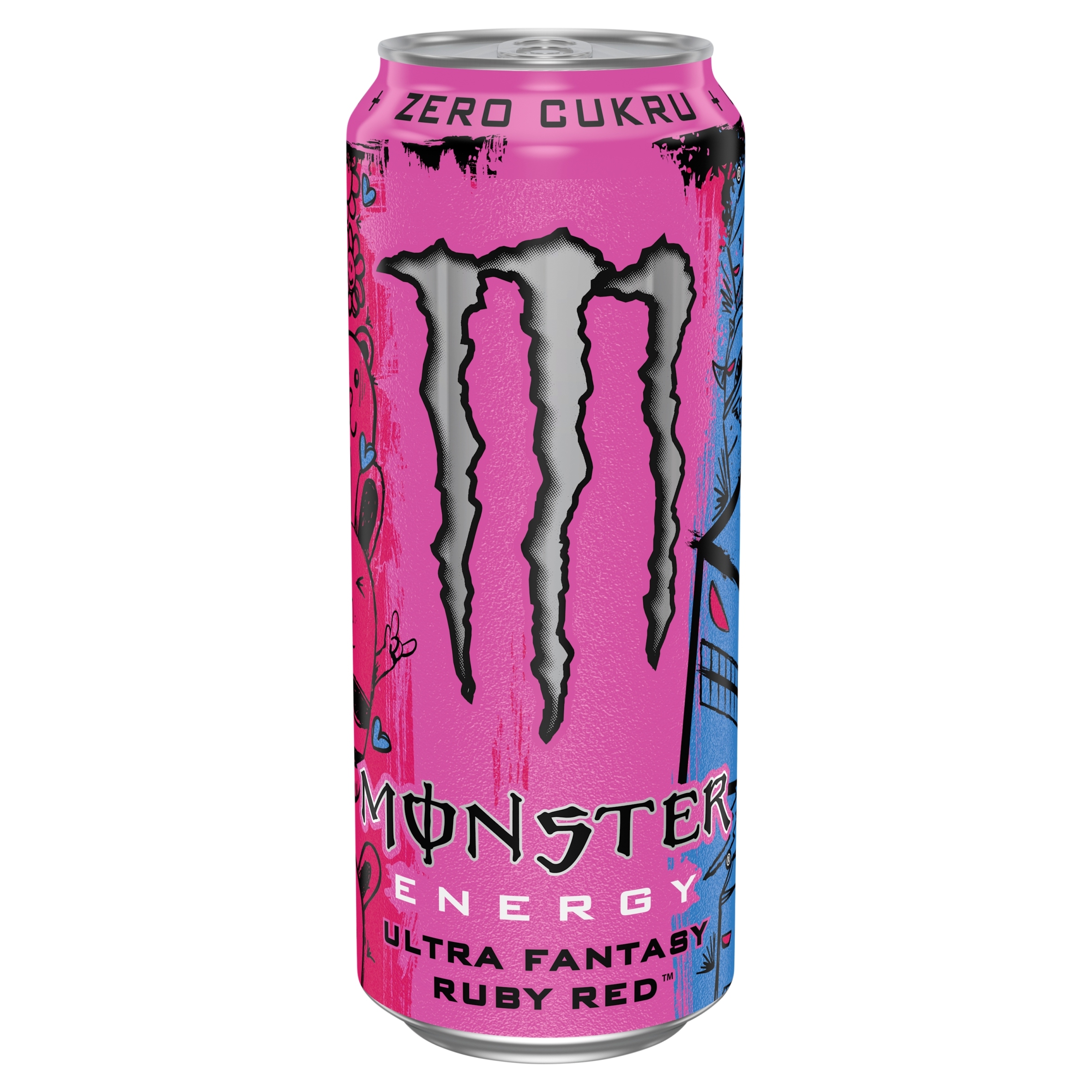 Monster Energy Ultra Fantasy Ruby Red Energetický nápoj 12 x 500 ml