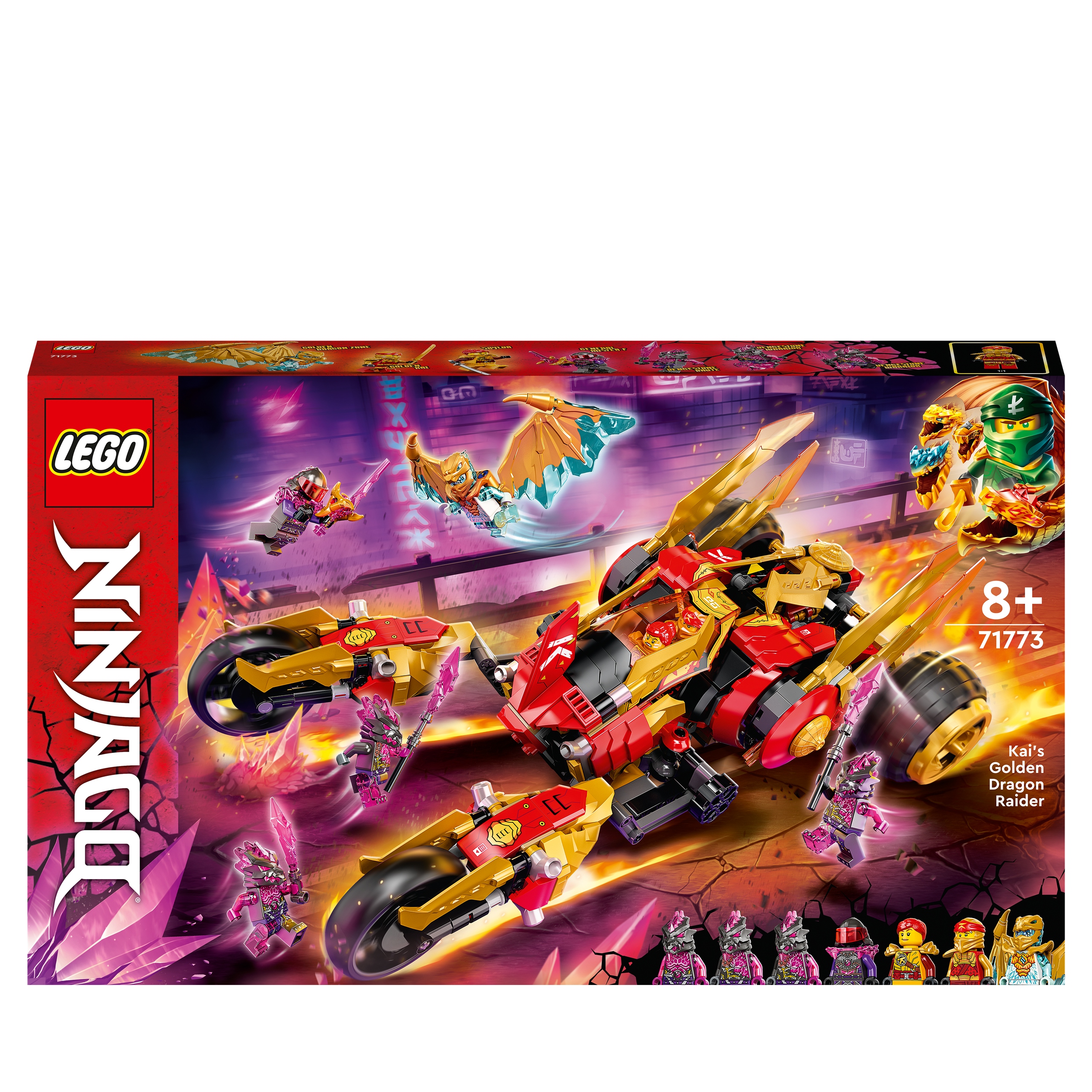 Lego Ninjago Złoty smoczy ścigacz 71773