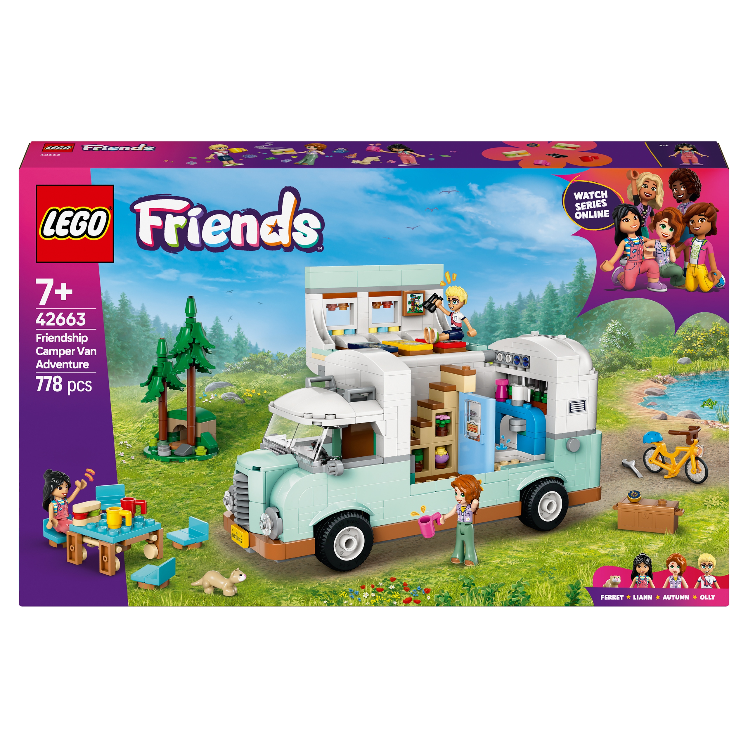 Lego Friends Dobrodružství v karavanu přátel 42663