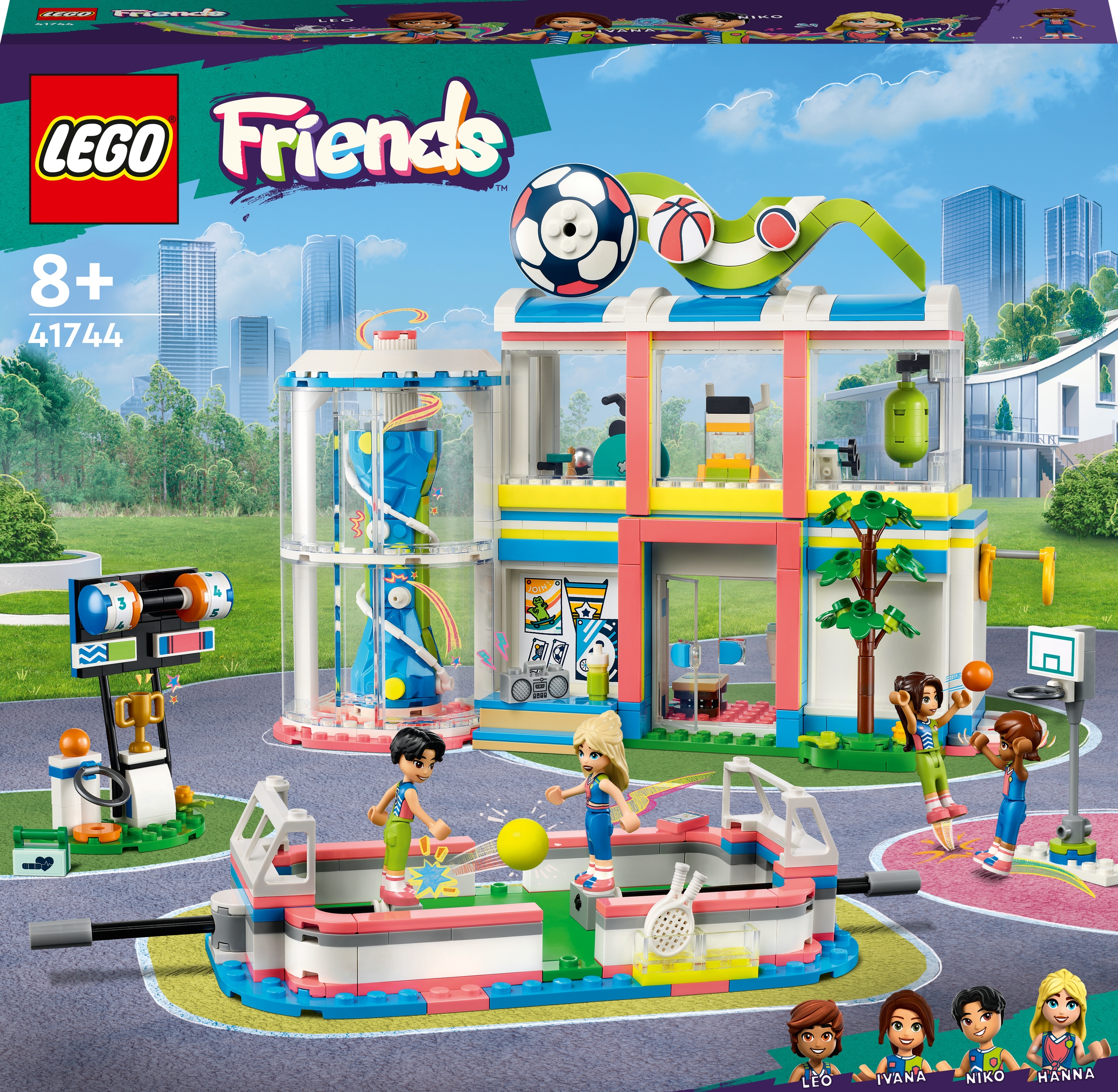 LEGO FRIENDS 41744 CENTRUM SPORTOWE EAN (GTIN) 5702017415277