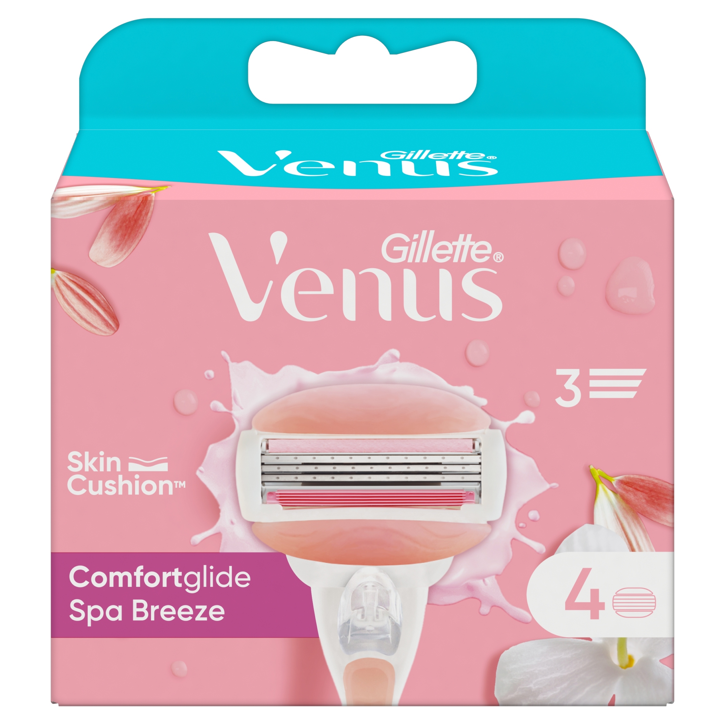 Gillette Venus Comfortglide Spa Breeze Náplně do strojku 4 kusy