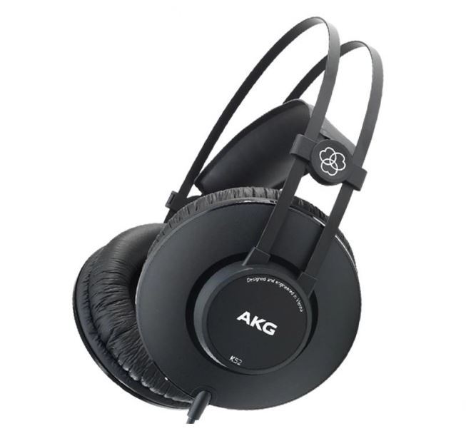 Akg K52 czarny Wokółuszne słuchawki zamknięte