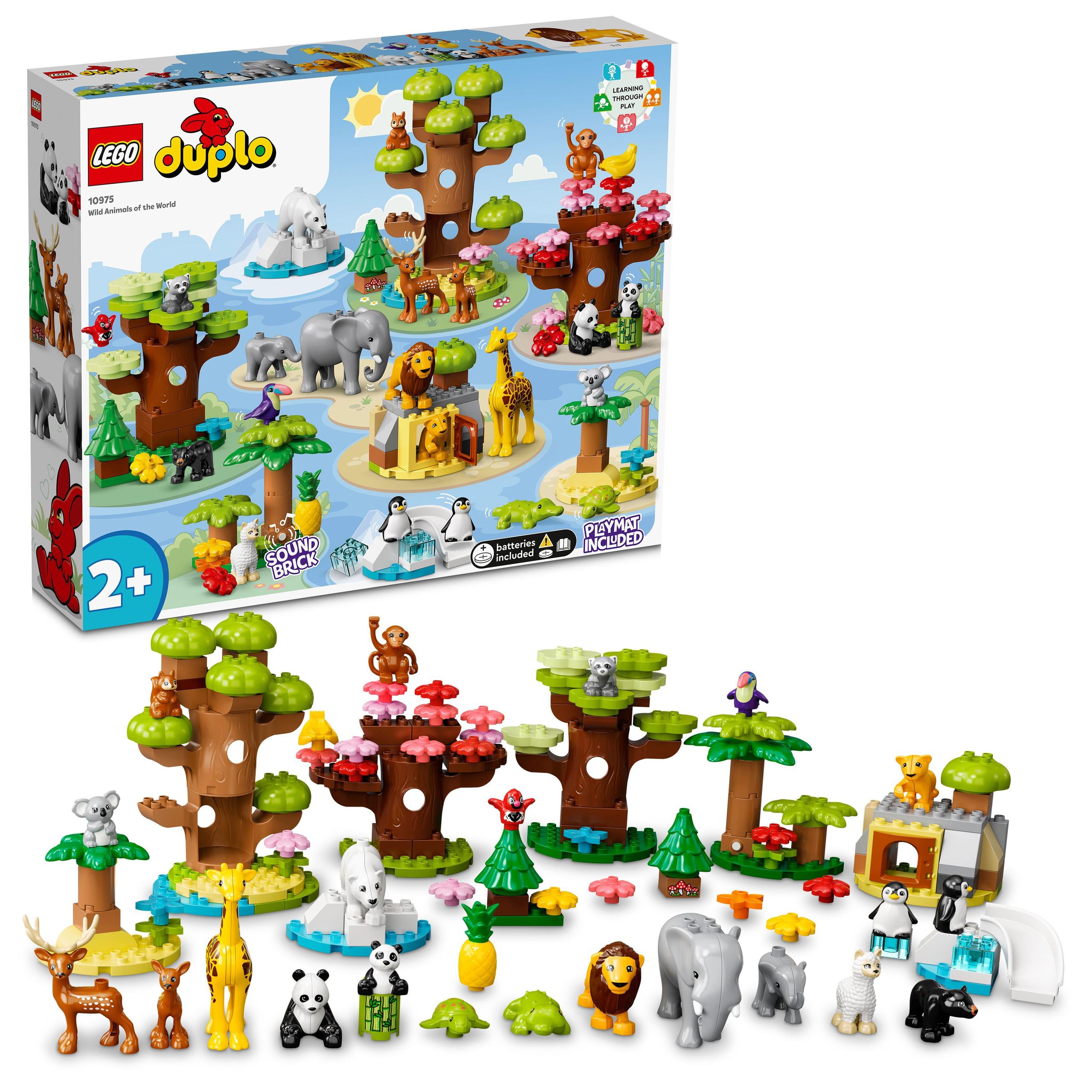 LEGO Duplo 10975 Dzikie zwierzęta świata