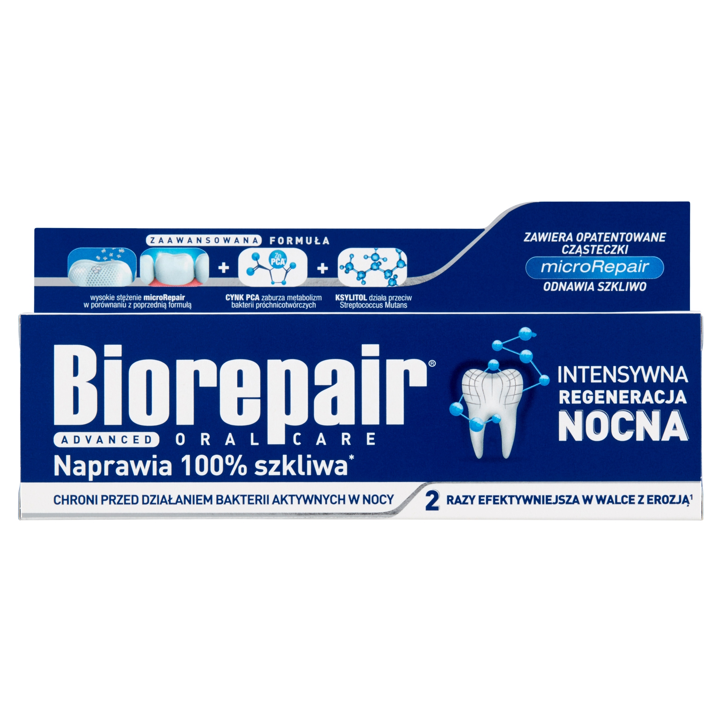

Blanx Biorepair Night Pasta do zębów 75ml