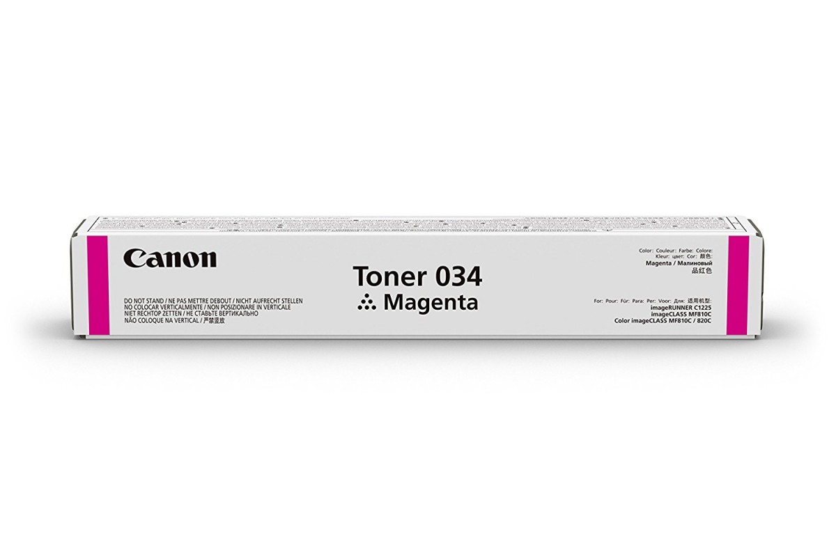 Toner Canon Toner 034 Magenta 9452B001 purpurový (magenta)