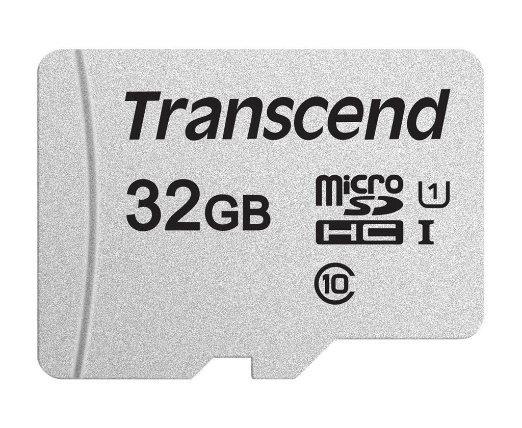 Transcend 32GB microSDHC 300S Uhs-i U1 (Class 10) paměťová karta (s adaptér
