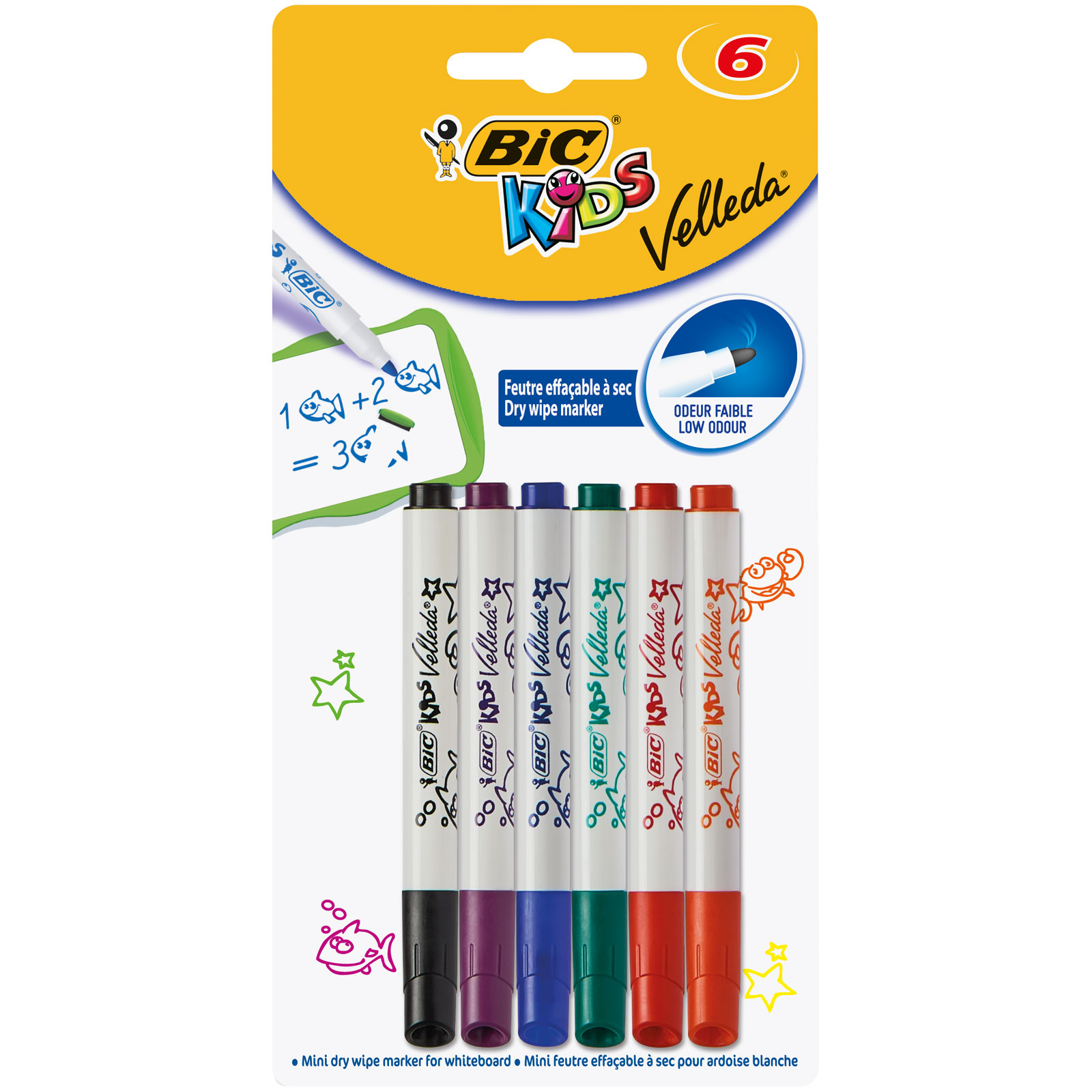 

Bic Velleda Mini Markery Suchościeralne