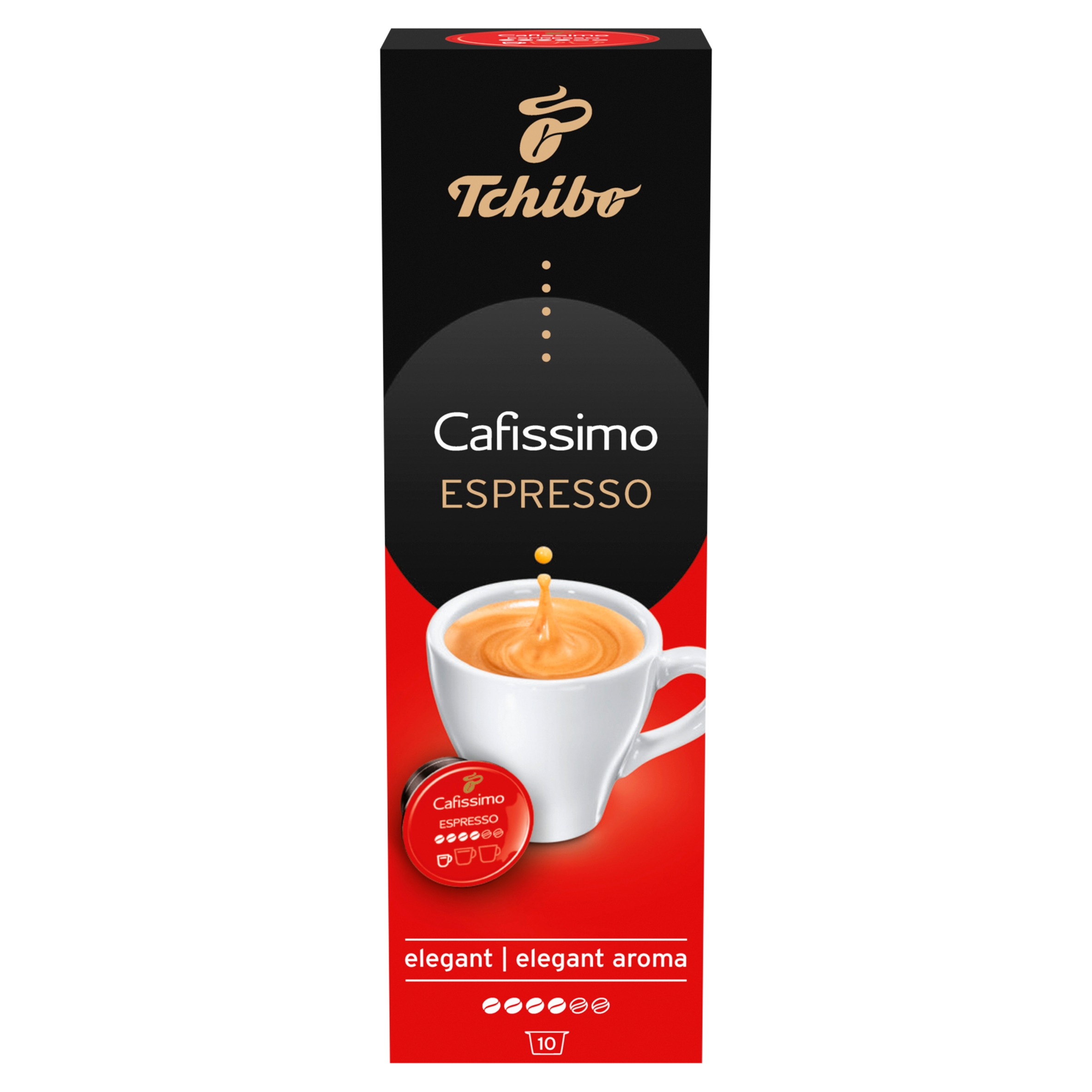 Levně Tchibo Kapsle Tchibo Cafissimo Espresso Elegant Aroma sada 3 x 10 kusů kapslí