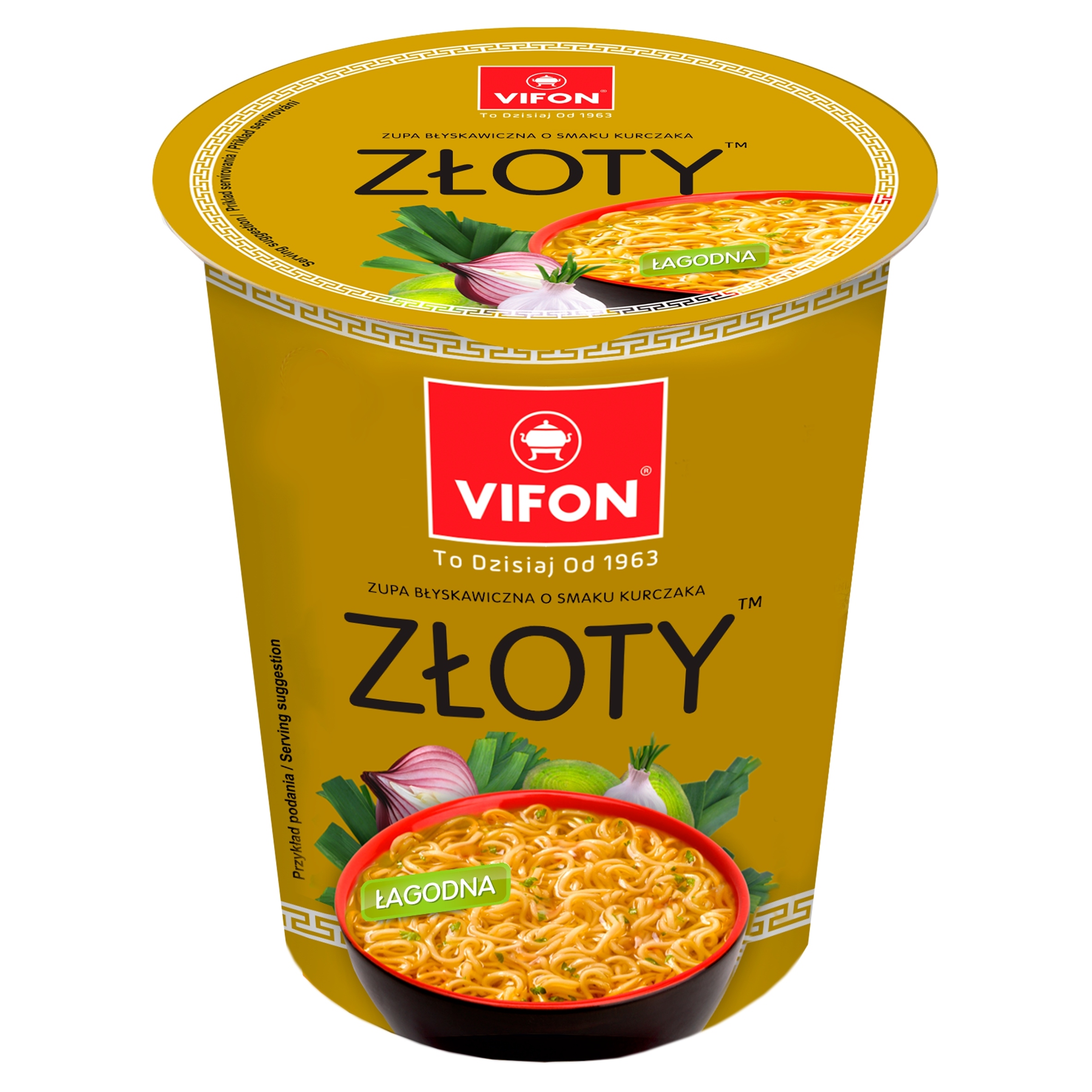 Levně 9 x Vifon Polévka Vifon Kuře Zlatý 60G Hrnek