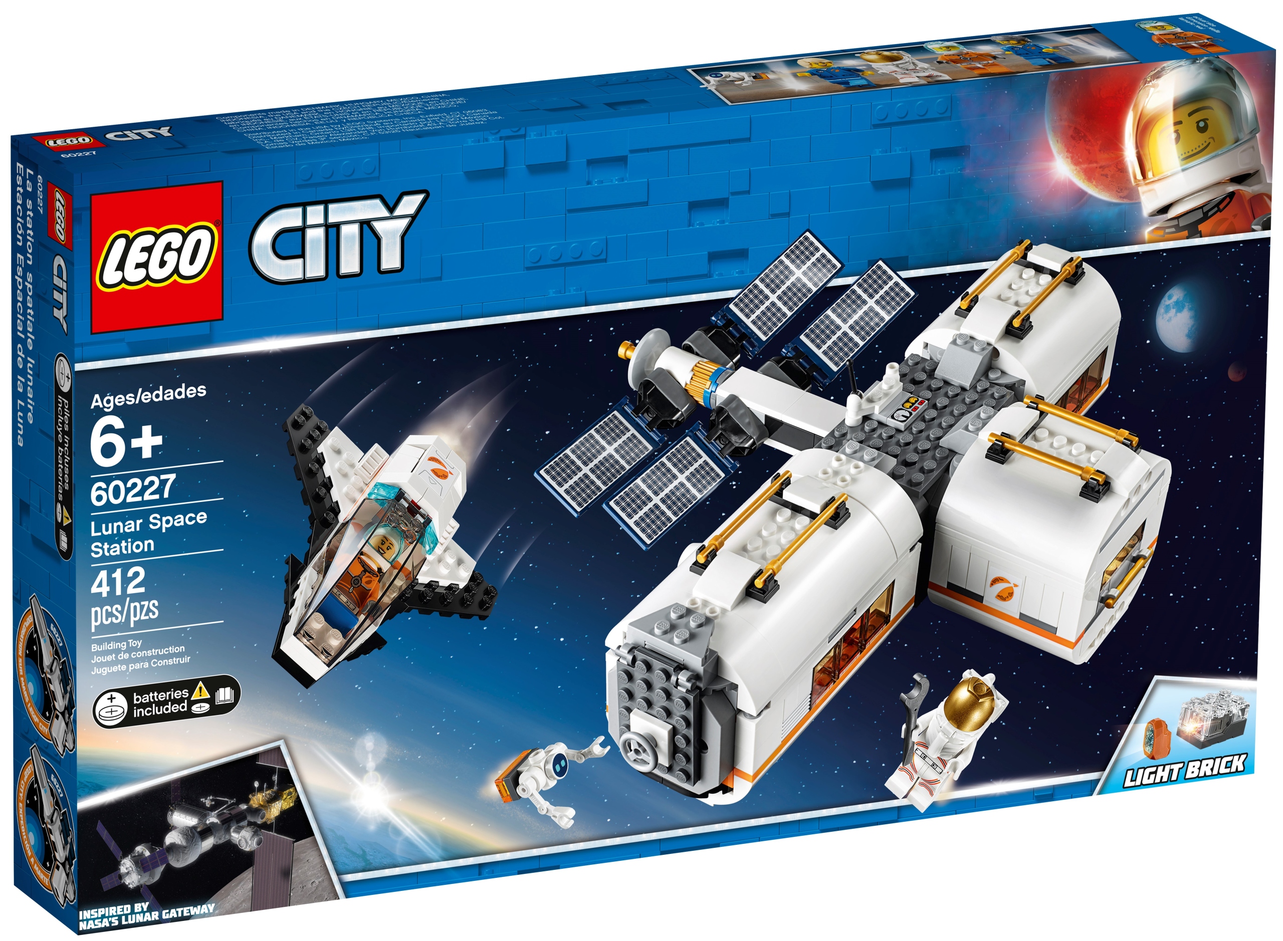 Lego City 60227 Stacja kosmiczna na Księżycu